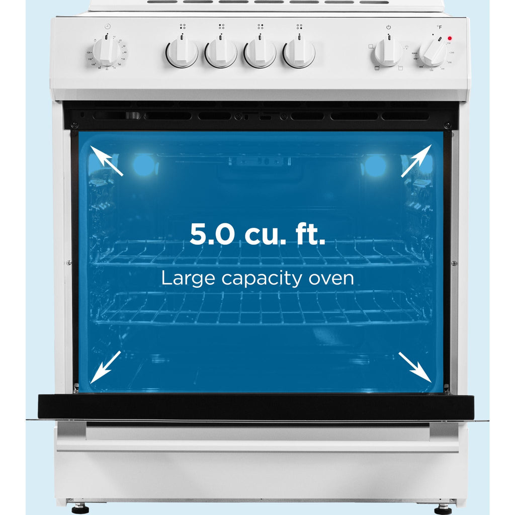 Cuisinière électrique Danby 30 (DRRM300WC) - Blanc