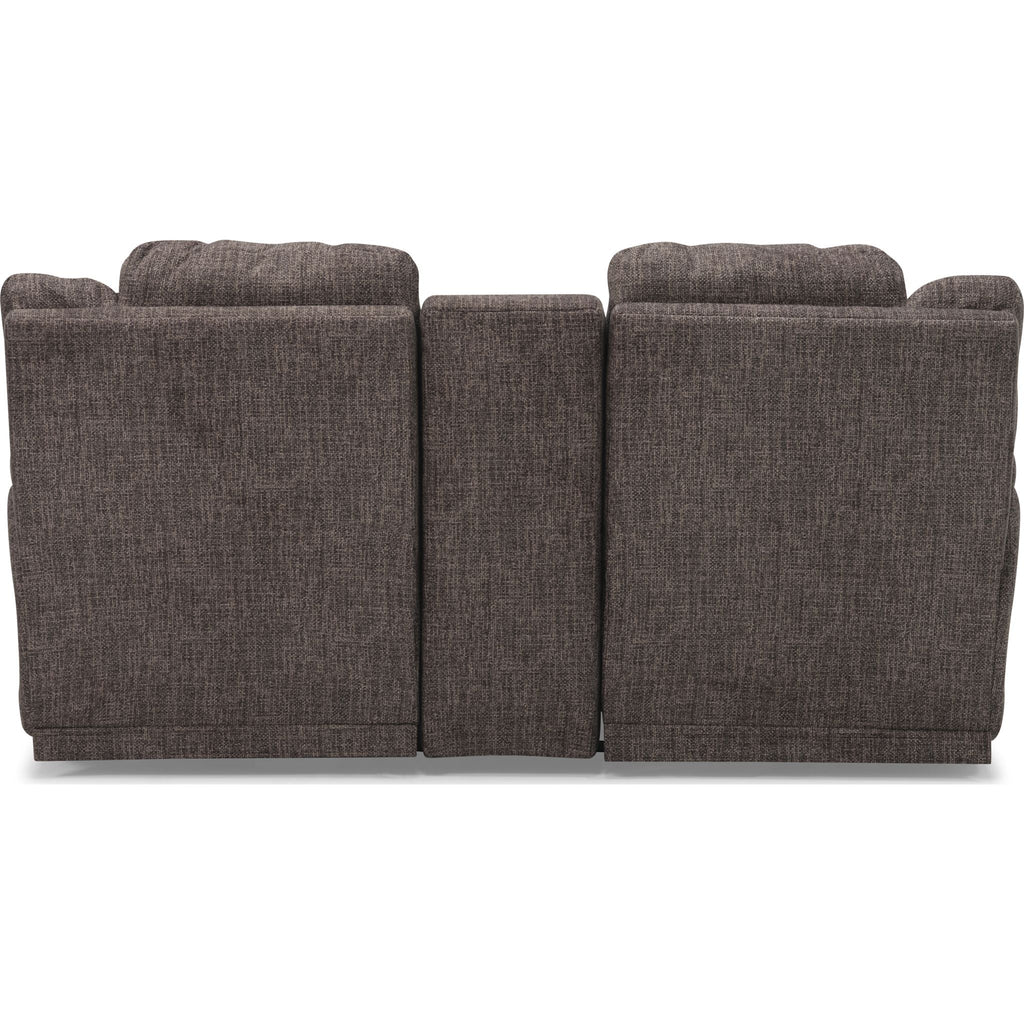 Causeuse inclinable électrique Mira avec console - Ardoise pavée