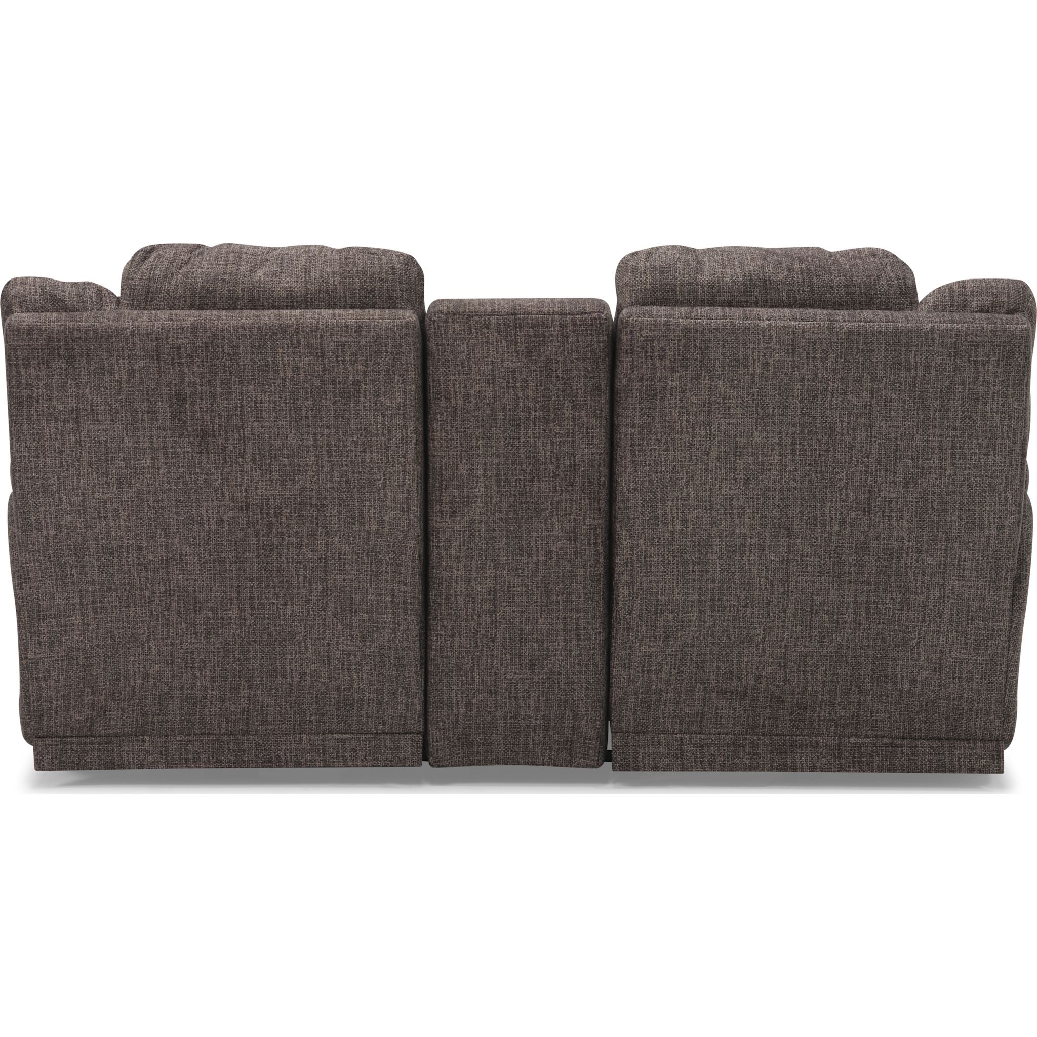 Causeuse inclinable électrique Mira avec console - Ardoise pavée