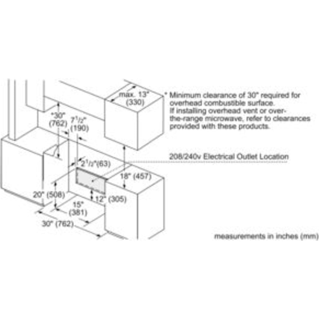 Cuisinière à induction Bosch (HIIP057C) - Acier inoxydable