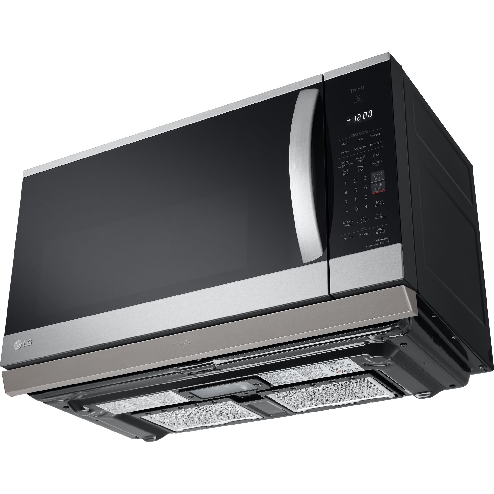 Micro-ondes LG OTR (MVEL2125F) - Acier inoxydable