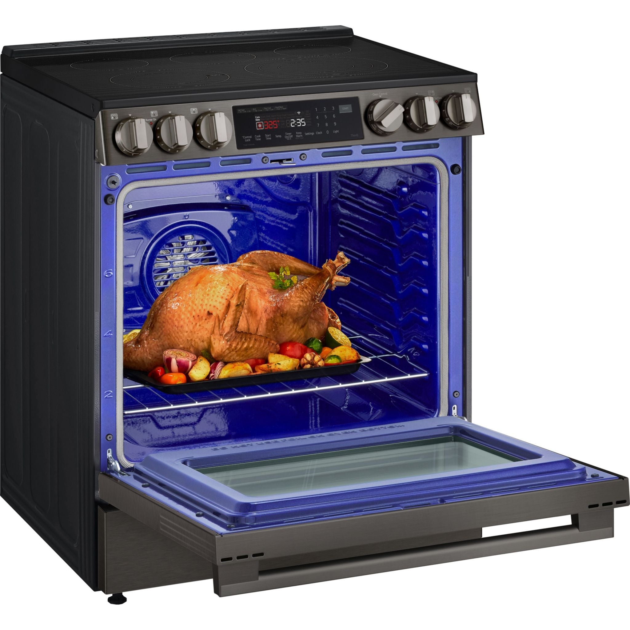 Cuisinière électrique LG 30 po (LSEL6335ZE) - PrintProof™ Acier inoxydable