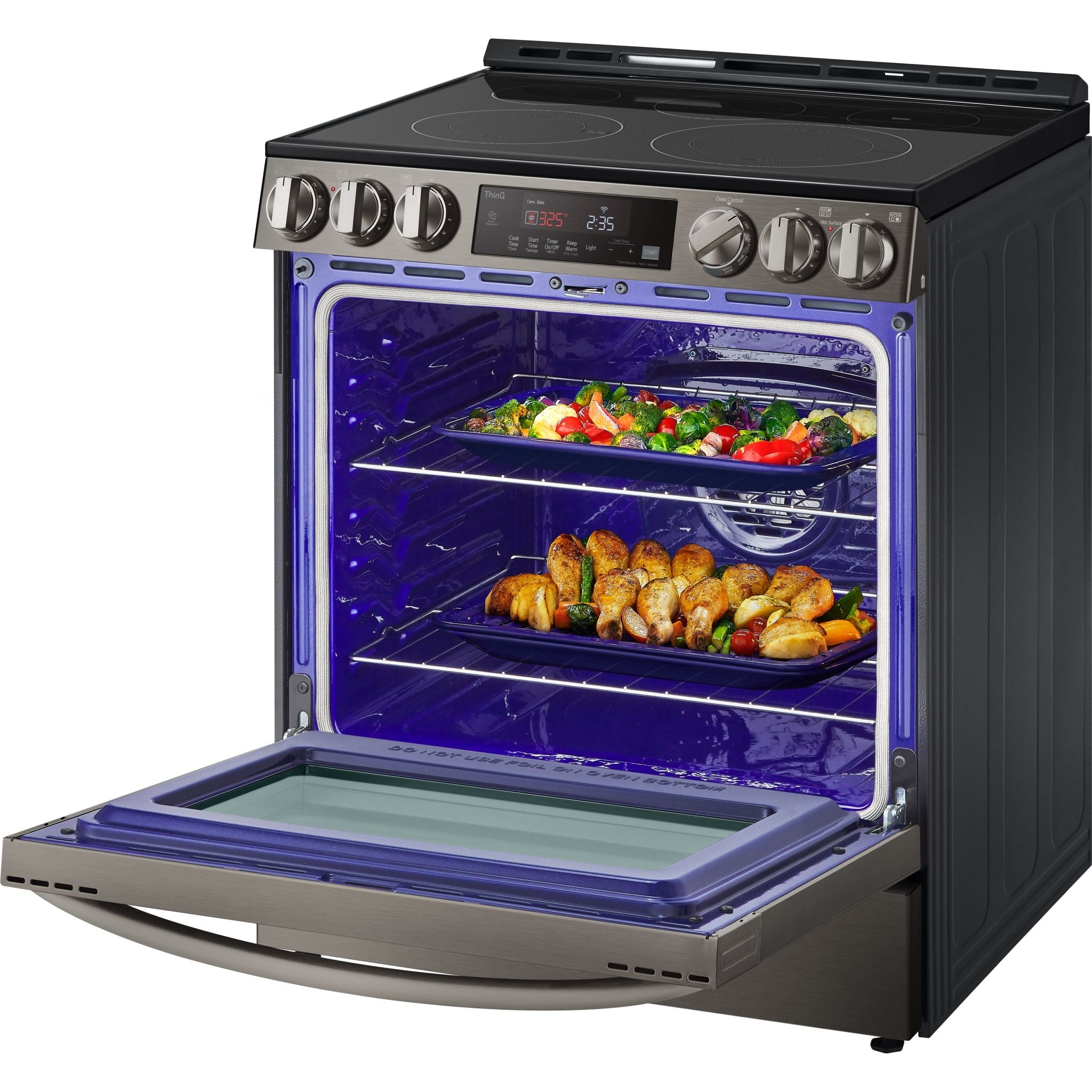 Cuisinière encastrable LG (LSEL6333D) - INOX NOIR