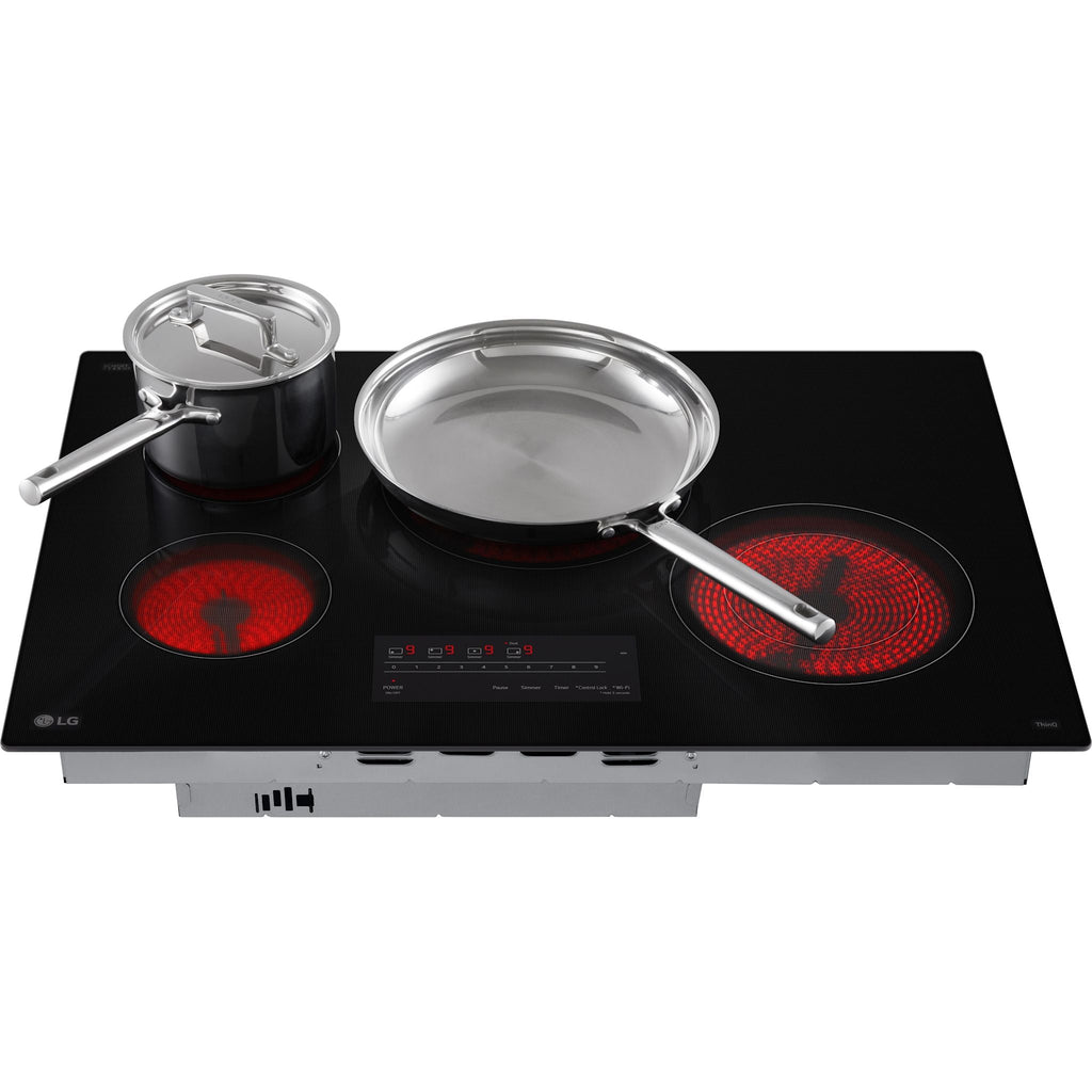 Table de cuisson à induction LG 30 (CBEW3013BE) - Vitrocéramique noire