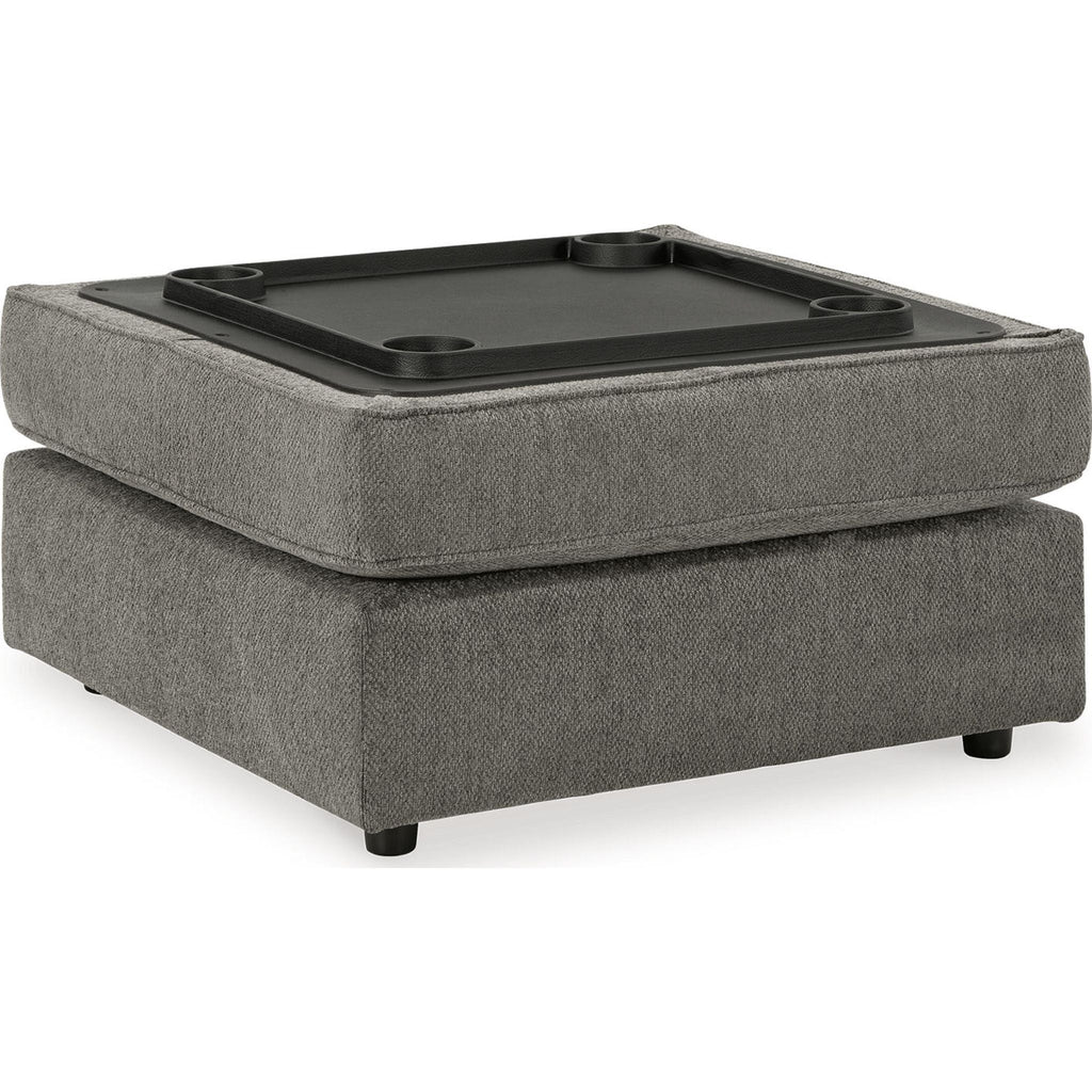 Pouf de rangement O'Phannon - Mastic