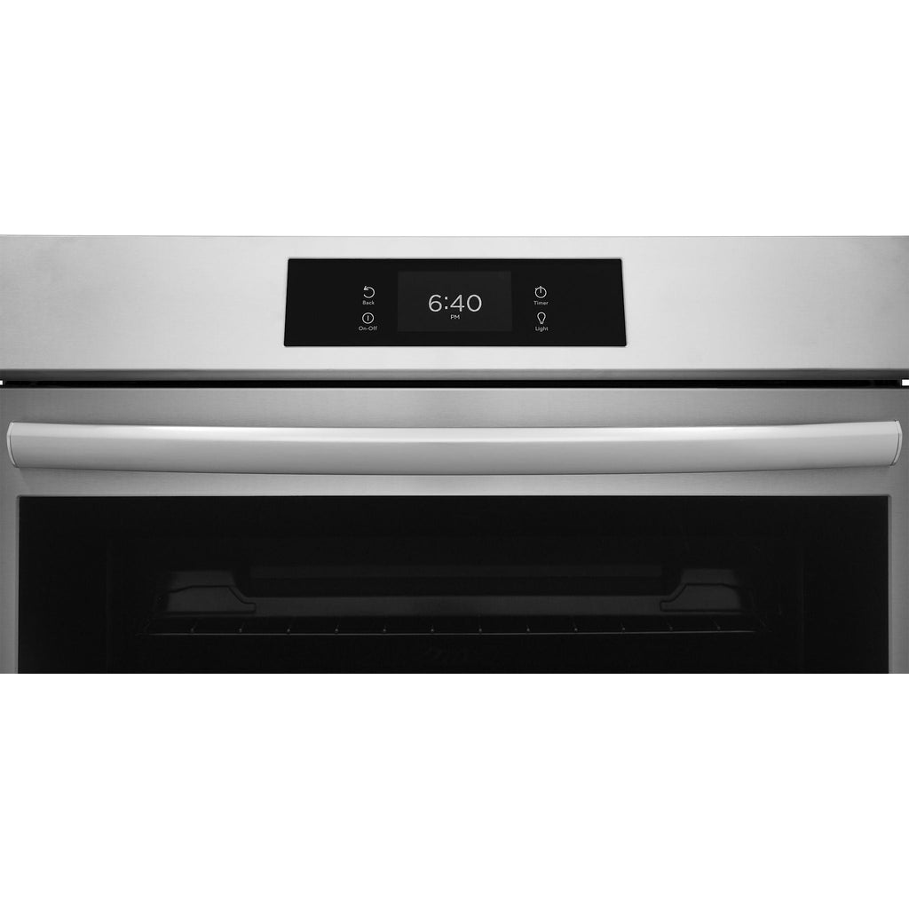 Cuisinière à induction Frigidaire Gallery de 30 po avec commandes frontales et four à pizza sur pierre – Acier inoxydable (GCFI307CBF)