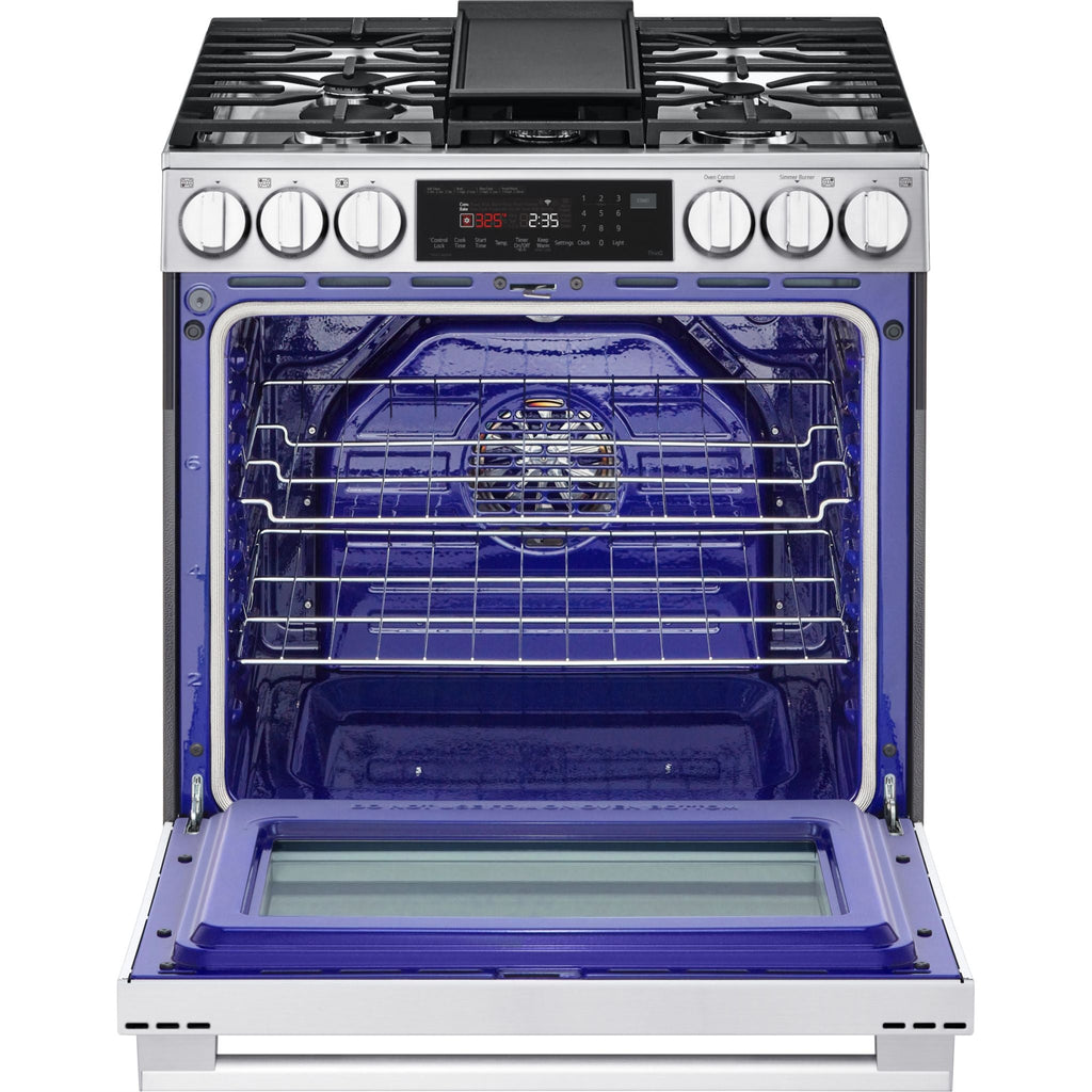 Cuisinière à gaz LG 30 (LSGL6335X) - PrintProof Steel