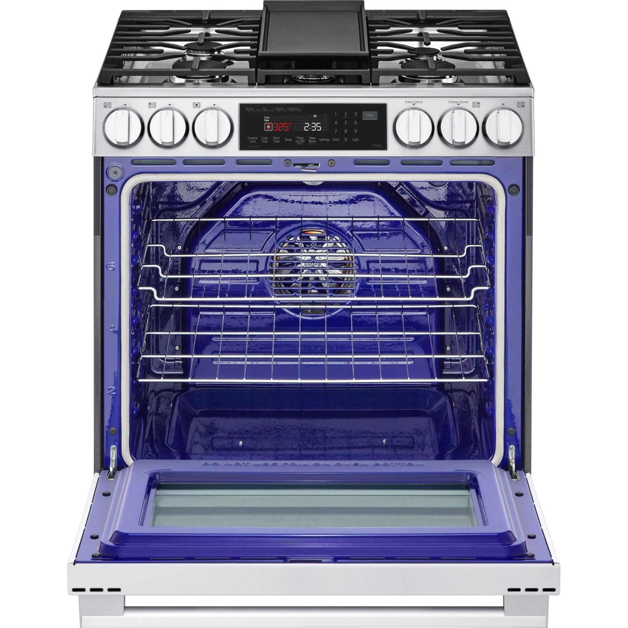 Cuisinière à gaz LG 30 (LSGL6335X) - PrintProof Steel