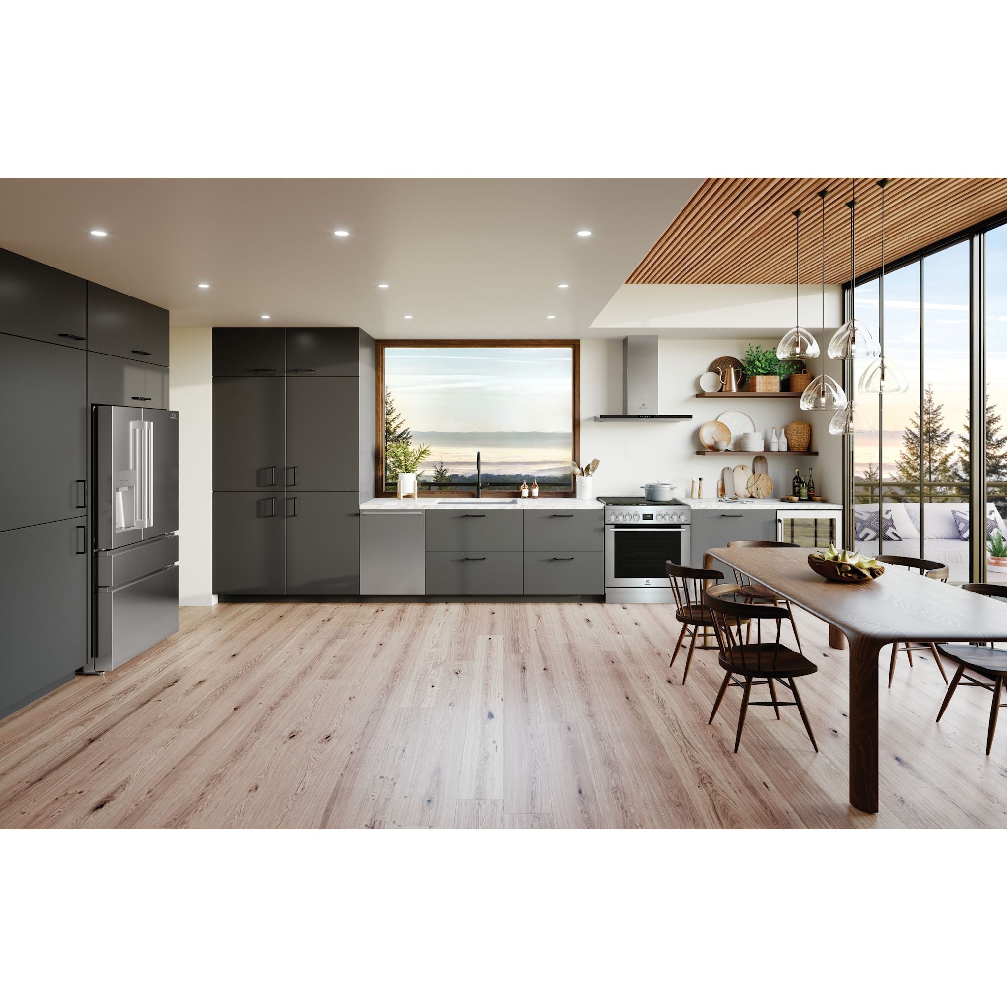 Cuisinière à gaz Electrolux 30 (ECFD3068AS) - Acier inoxydable