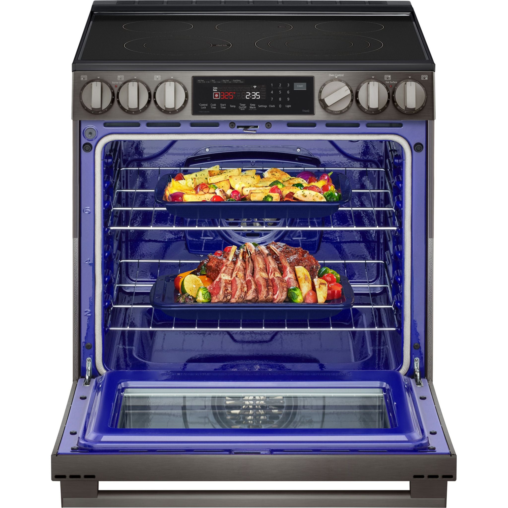 Cuisinière électrique LG 30 po (LSEL6335ZE) - PrintProof™ Acier inoxydable