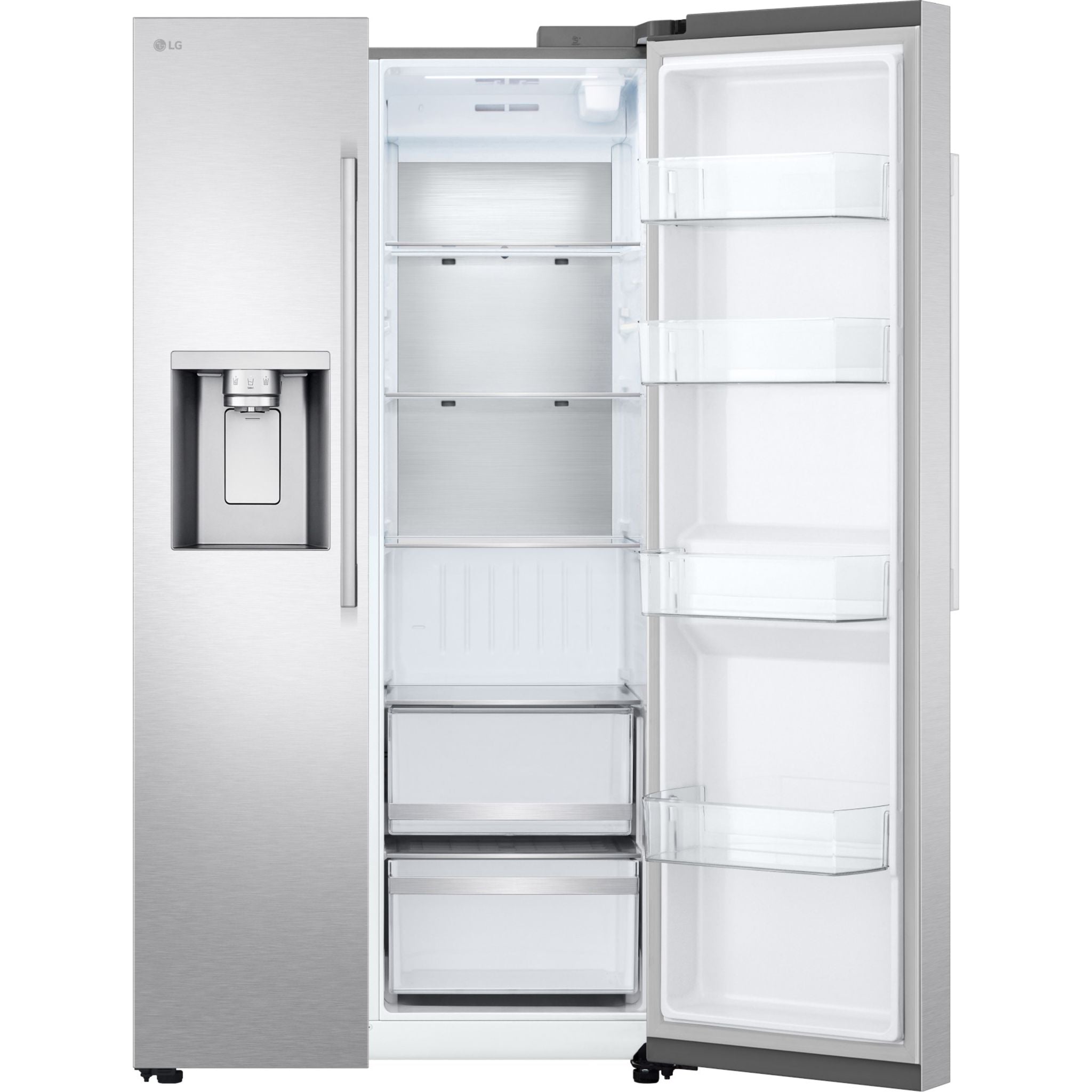 Réfrigérateur LG Side x Side (LL27T3530S) - Acier inoxydable résistant aux taches
