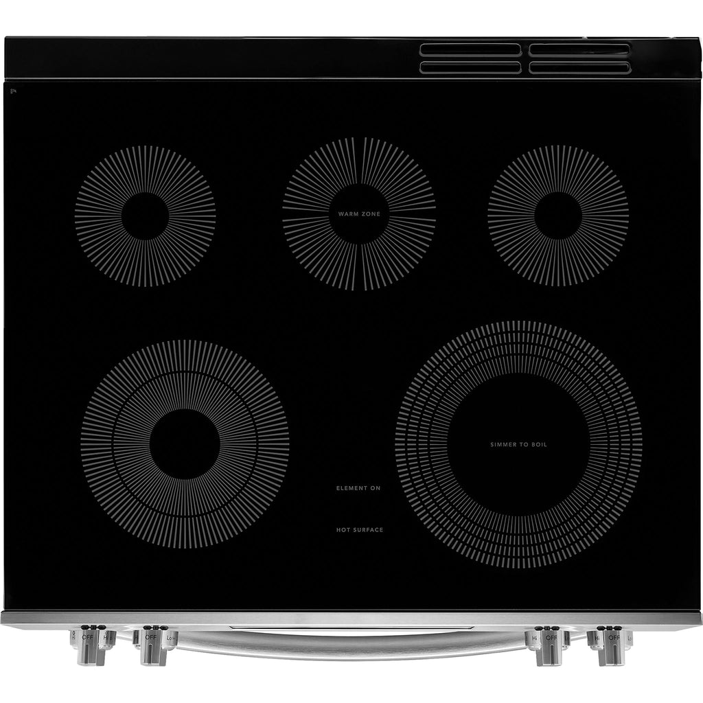 Cuisinière électrique Frigidaire Gallery de 30 po avec four à pizza sur pierre – Acier inoxydable (GCFE307CBF)