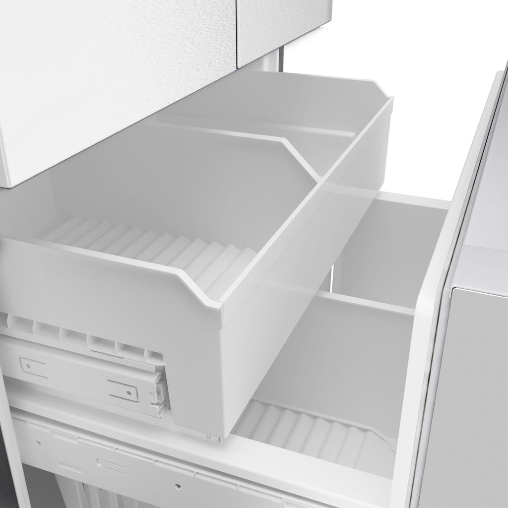 Réfrigérateur à portes françaises Bosch (B36CD10ENS) - Acier brossé anti-traces de doigts