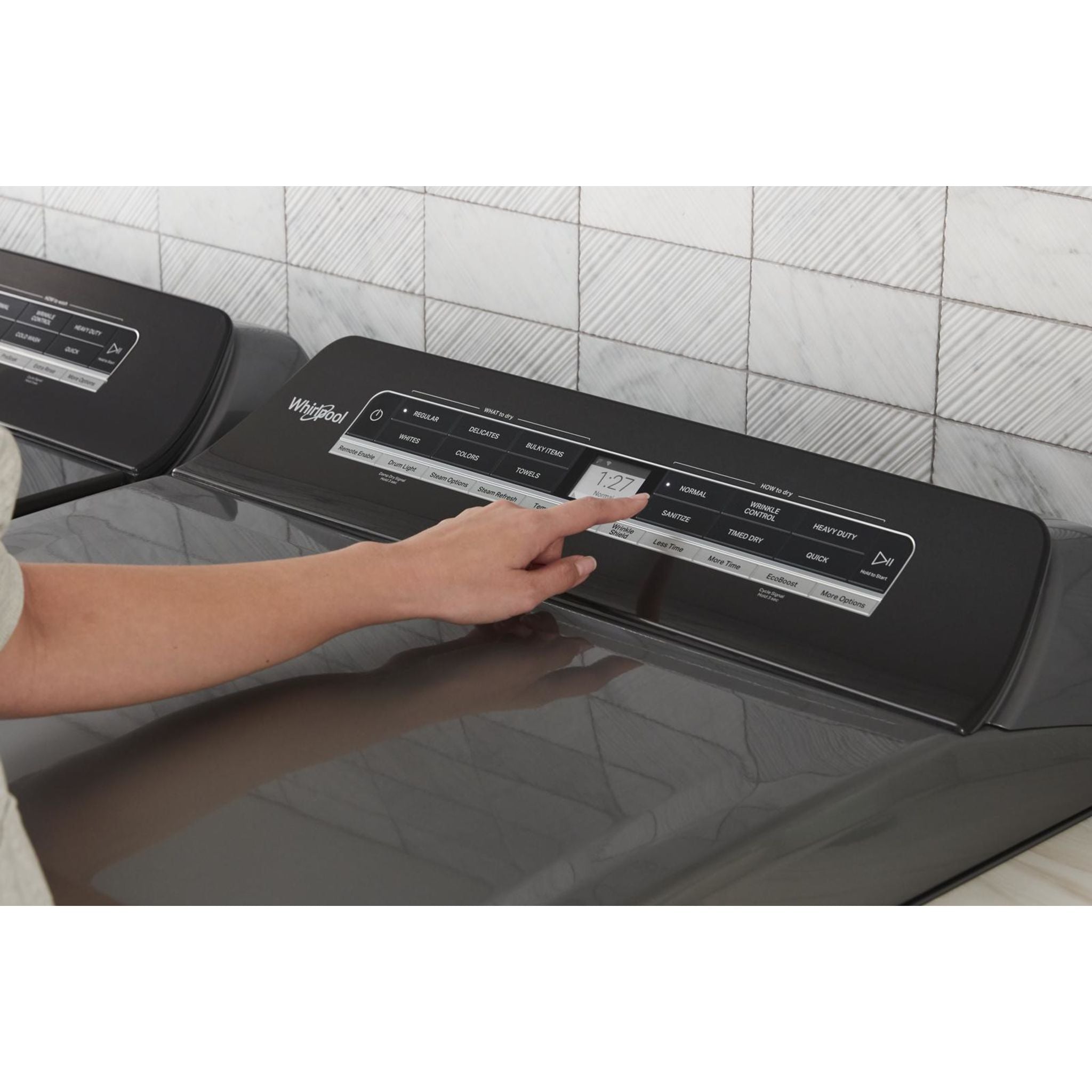 Sèche-linge Whirlpool (YWED7120HC) - Chrome Shadow