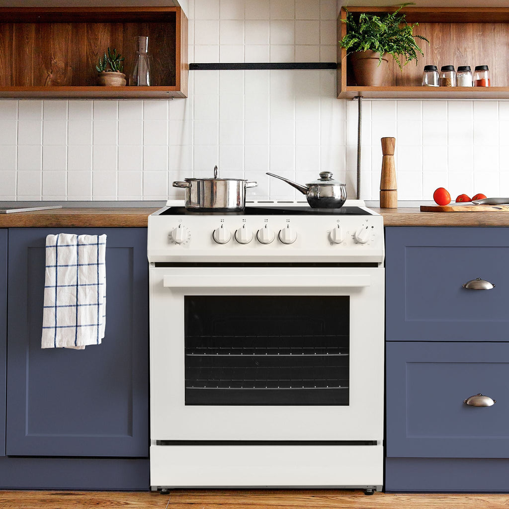 Cuisinière électrique Danby 30 (DRRM300WC) - Blanc