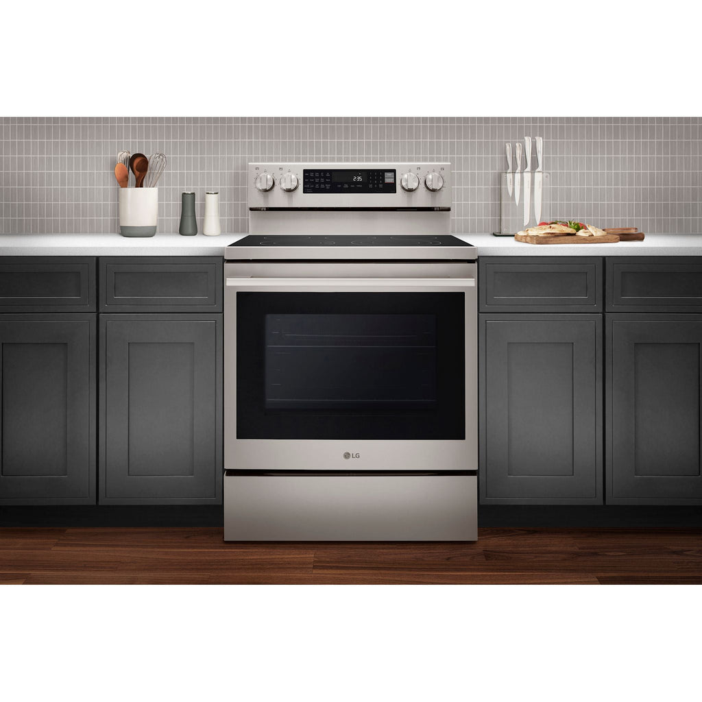 Cuisinière LG 30 Easy Clean (LREN6325XE) - PrintProof® Acier inoxydable