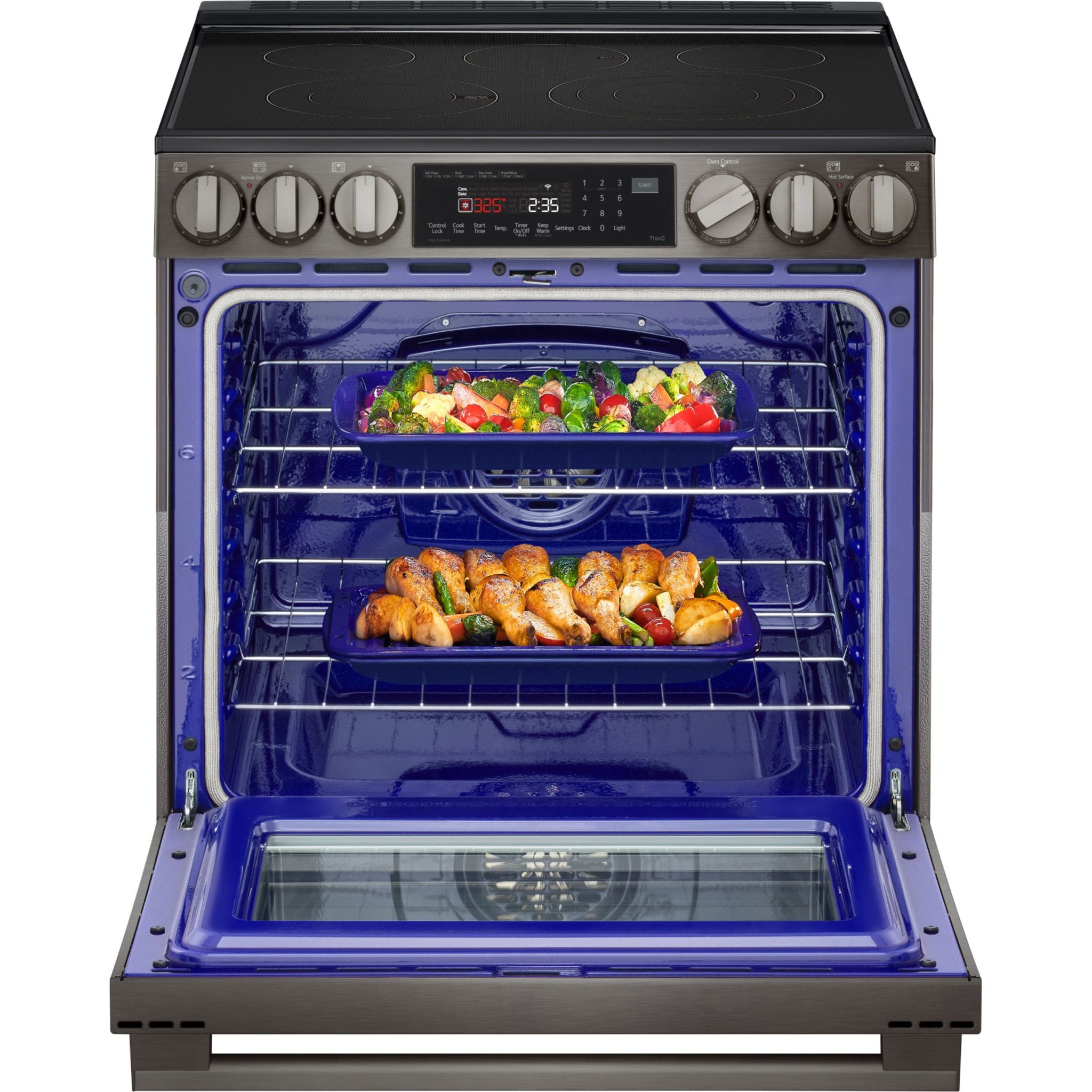 Cuisinière électrique LG 30 po (LSEL6335ZE) - PrintProof™ Acier inoxydable