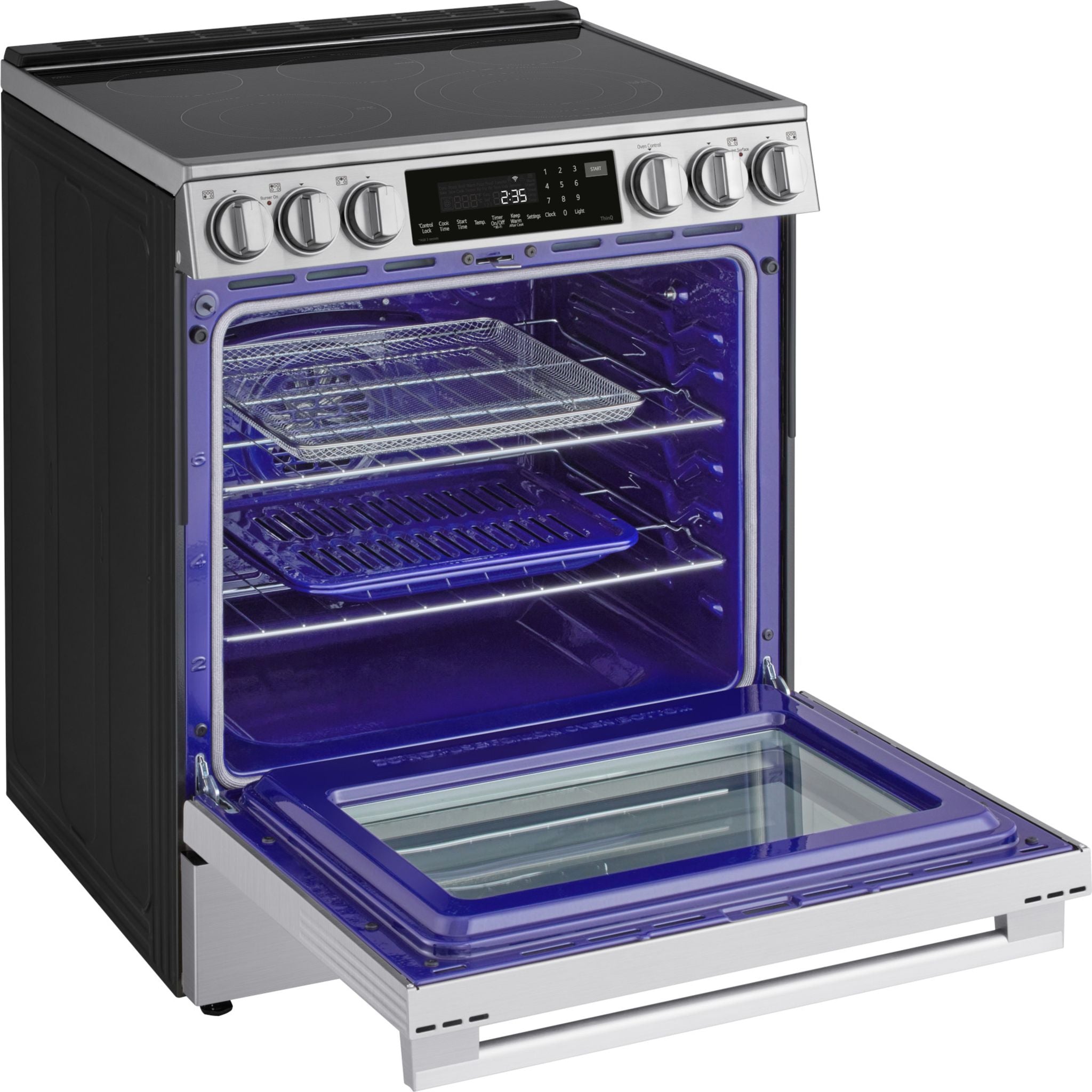 Cuisinière LG 30 Easy Clean (LSEL6337XE) - PrintProof™ Acier inoxydable