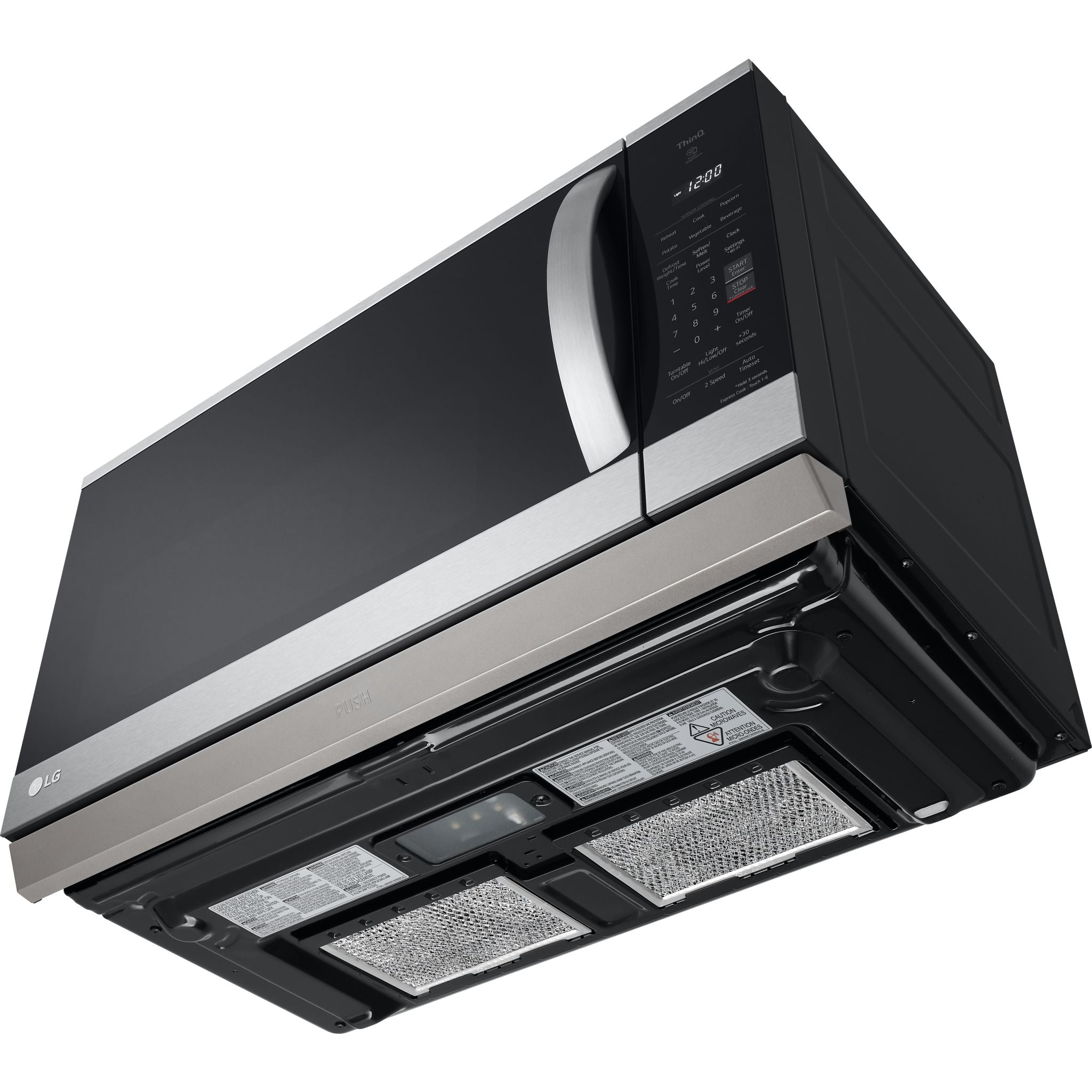 Micro-ondes LG OTR (MVEL2125F) - Acier inoxydable