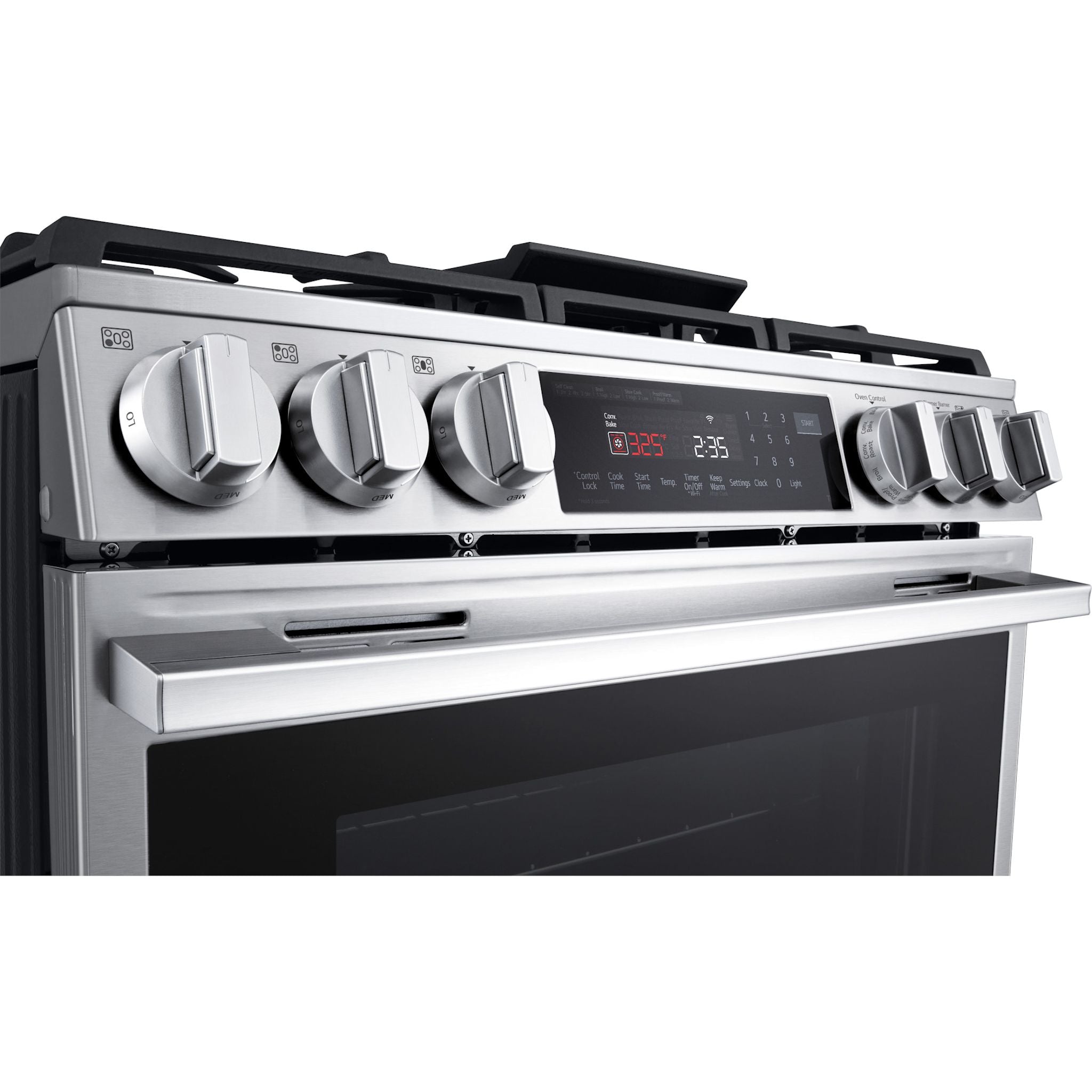 Cuisinière à gaz LG 30 (LSGL6335X) - PrintProof Steel