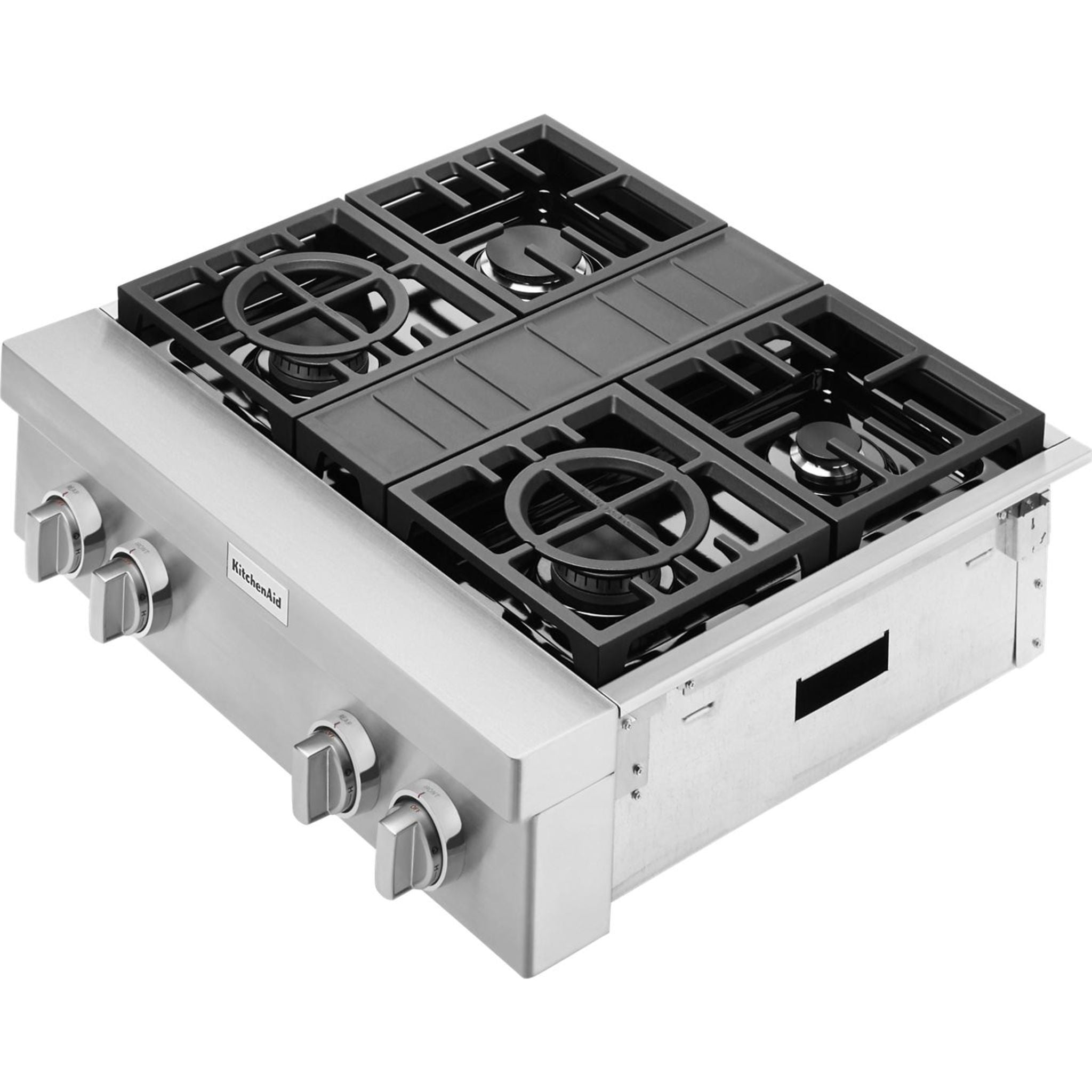 Table de cuisson à gaz KitchenAid 30 (KCGC500JSS) - Acier inoxydable