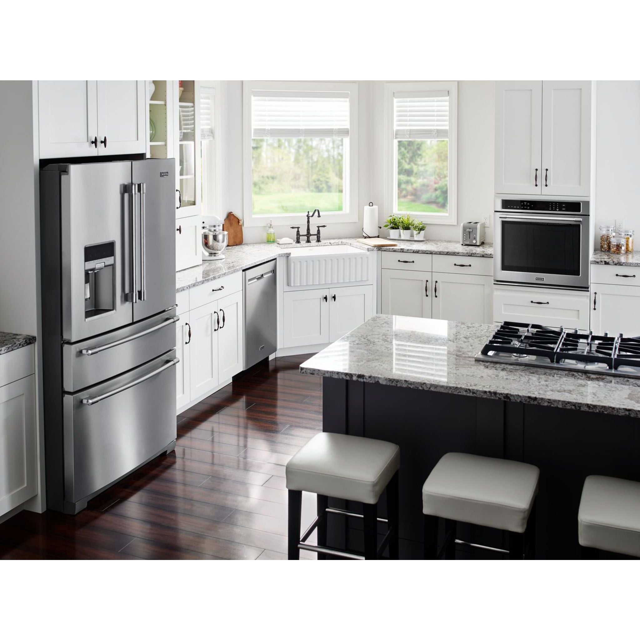 Table de cuisson à gaz Maytag 36 (MGC7536DS) - Acier inoxydable