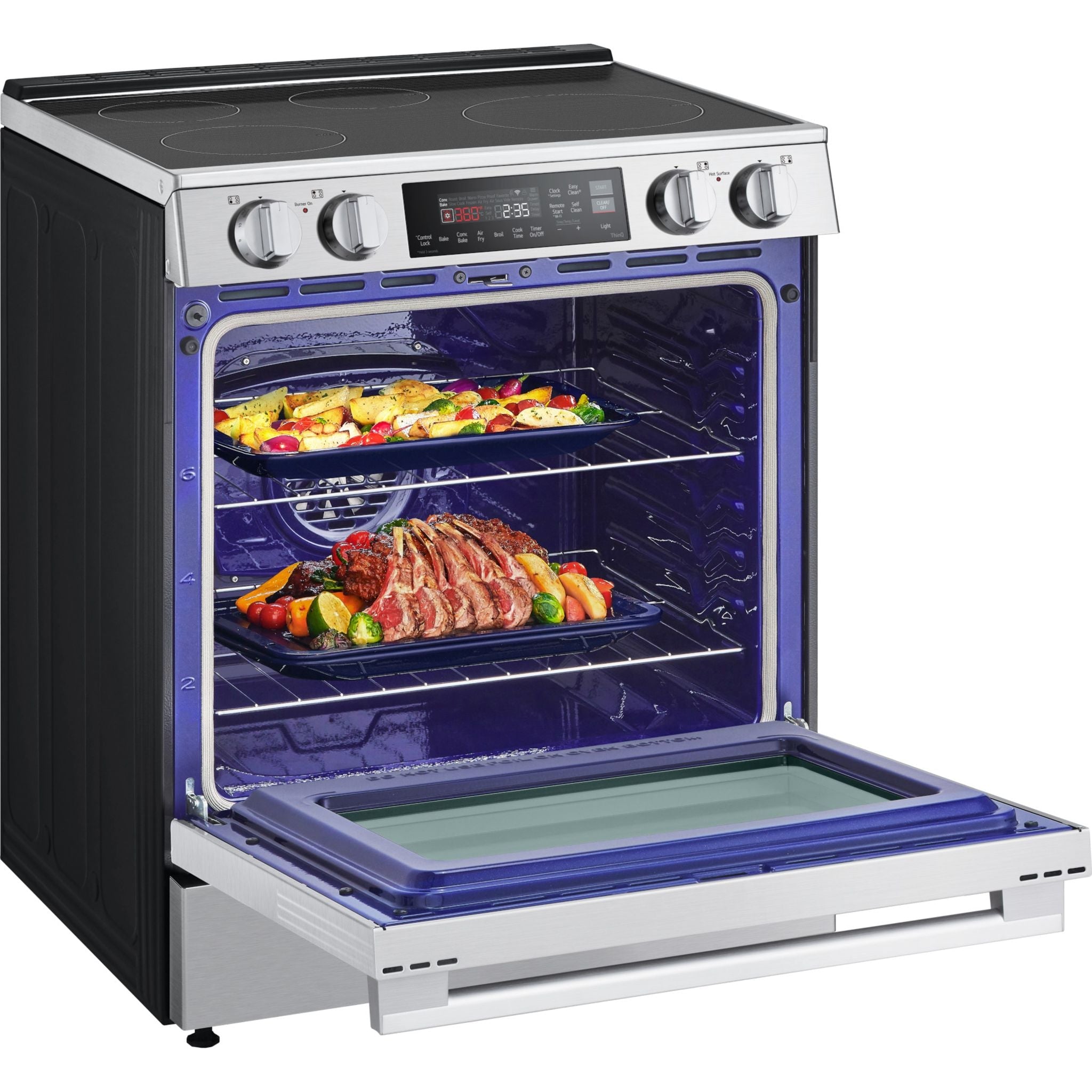 Cuisinière encastrable LG (LSIL6334XE) - PrintProof® Acier inoxydable