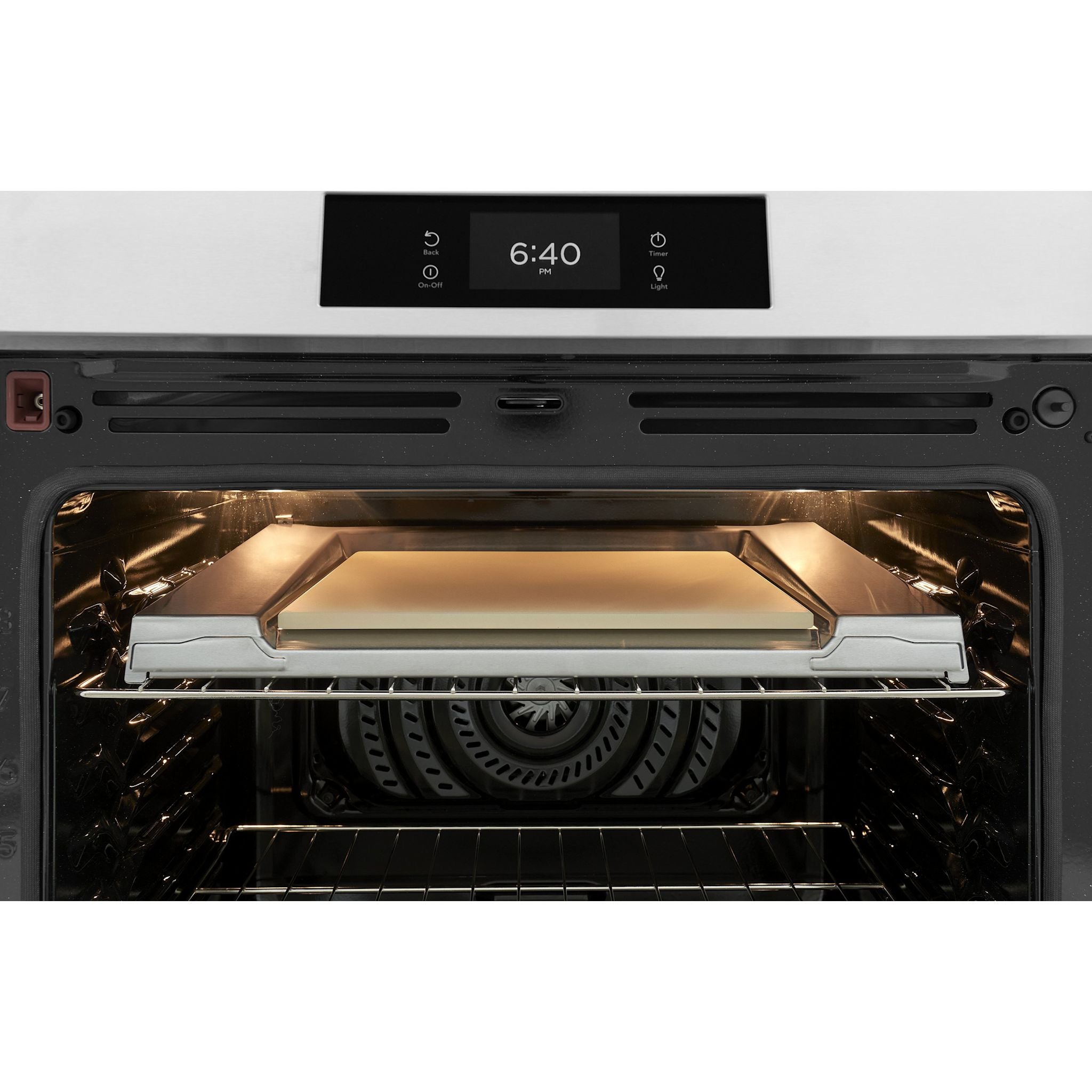 Cuisinière à induction Frigidaire Gallery de 30 po avec commandes frontales et four à pizza sur pierre – Acier inoxydable (GCFI307CBF)