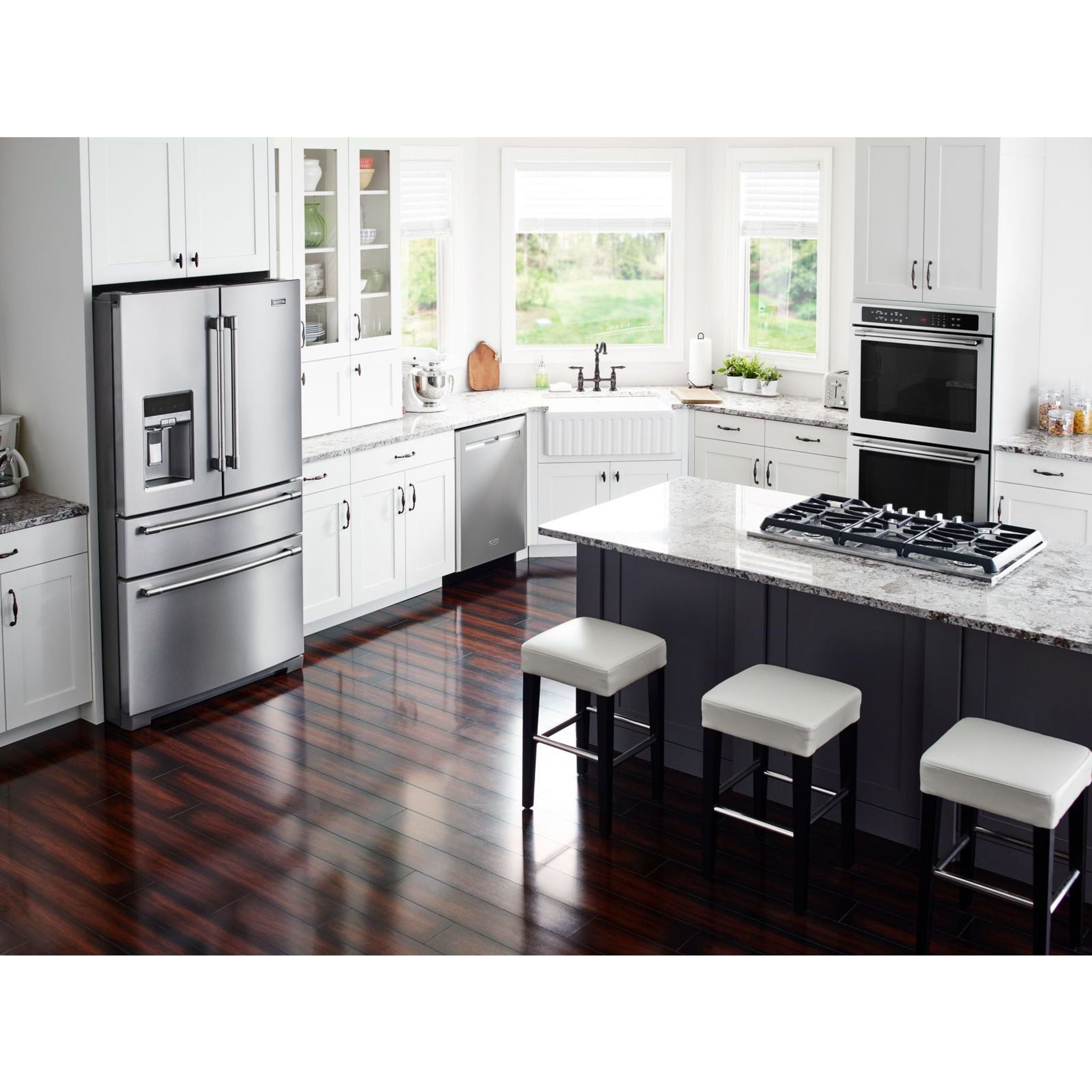 Table de cuisson à gaz Maytag 36 (MGC7536DS) - Acier inoxydable