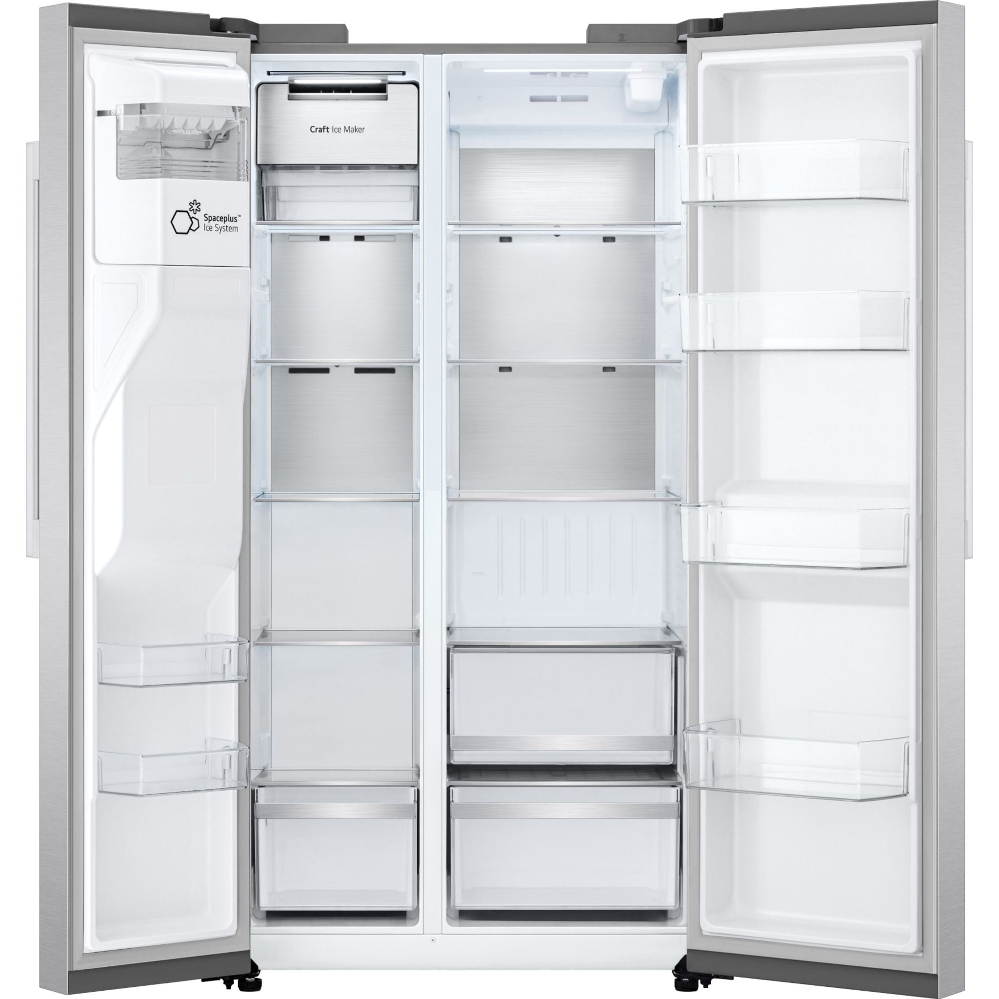 Réfrigérateur LG Side x Side (LL27T3530S) - Acier inoxydable résistant aux taches