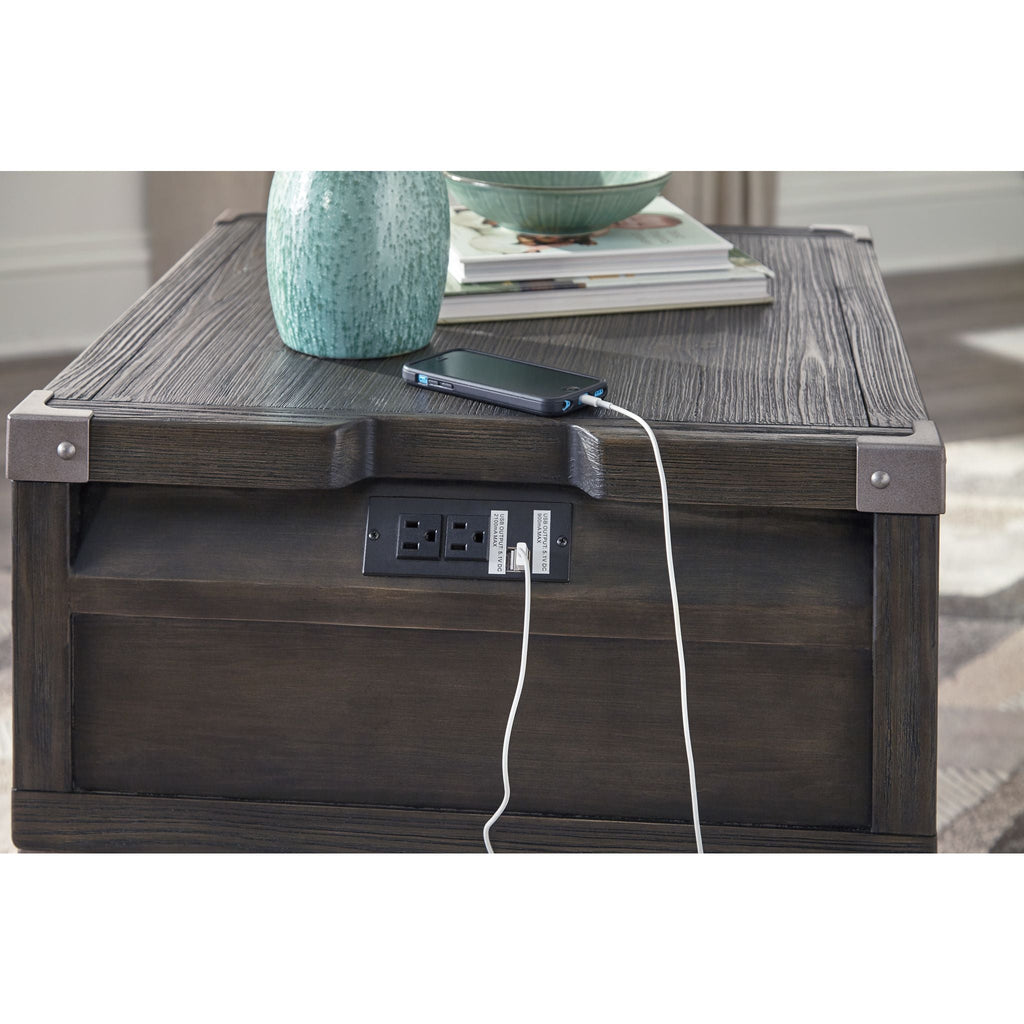 Table basse Todoe - Gris foncé