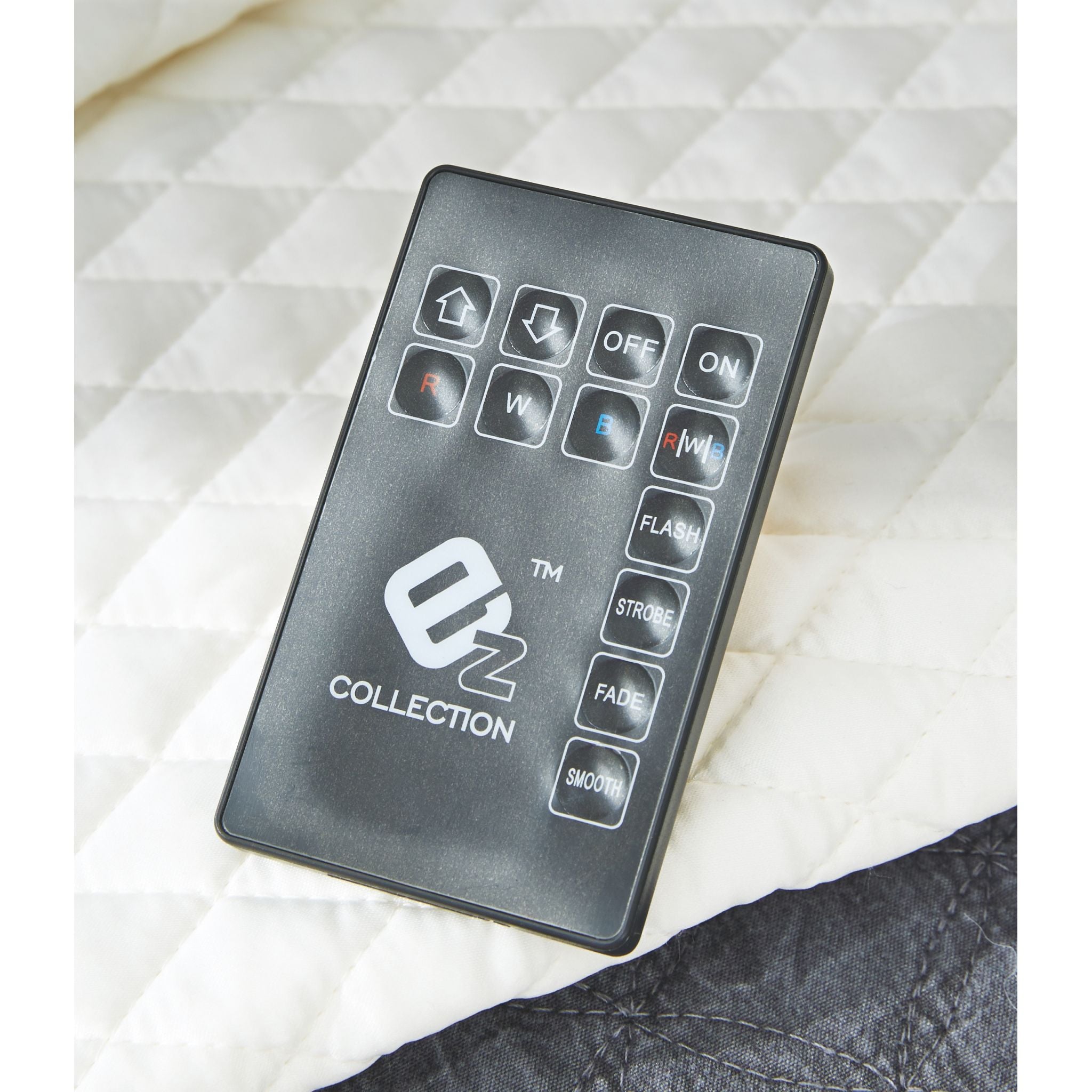 Lit à panneaux de rangement Lodanna - Gris