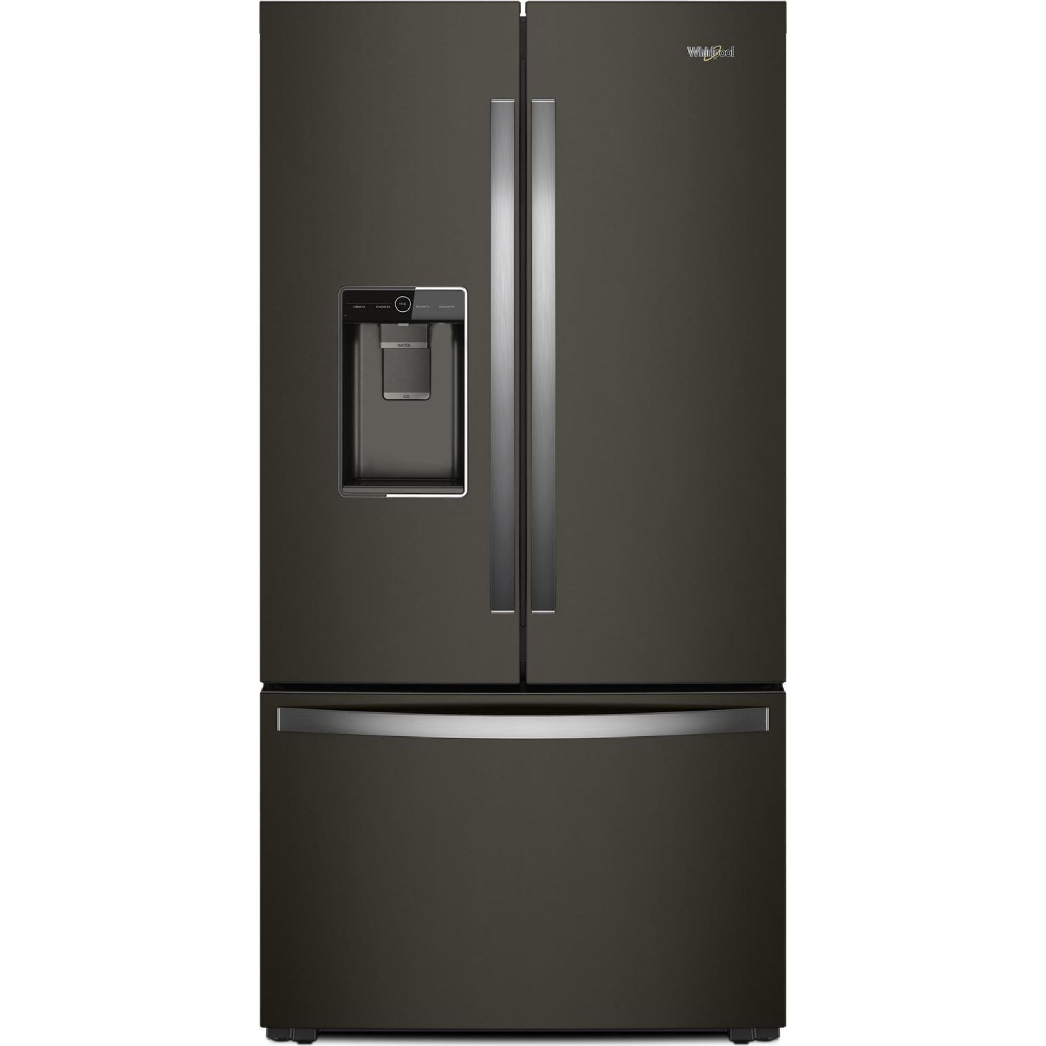Réfrigérateur à portes françaises Whirlpool (WRFC9636RV) - Acier inoxydable et noir