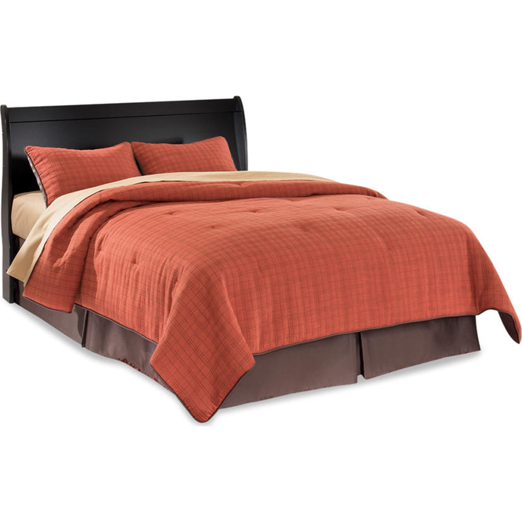 Tête de lit Queen Huey Vineyard - Noir