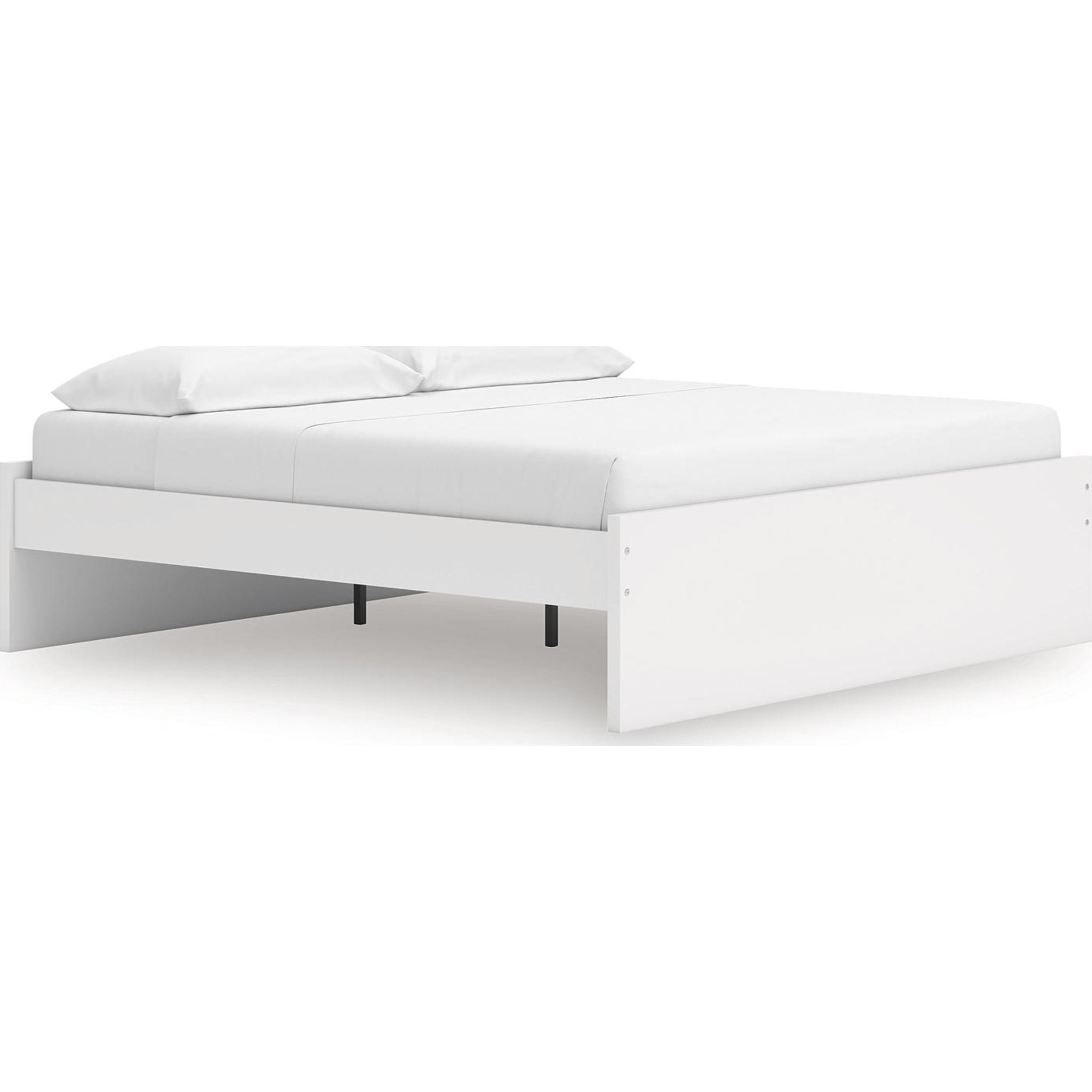 Lit plateforme Onita King - Blanc