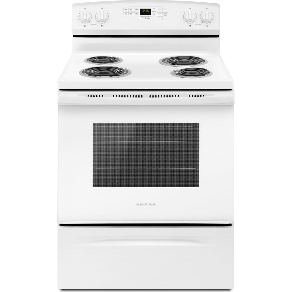 Cuisinière autonettoyante Amana (YACR4503SFW) - Blanc