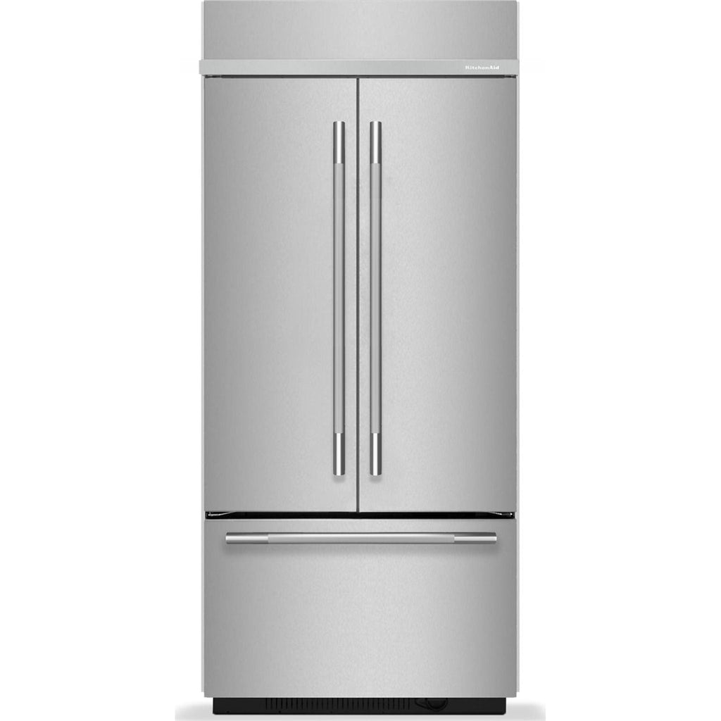 Réfrigérateur à portes françaises KitchenAid (KBFN536SPS) - Acier inoxydable avec finition PrintShield™