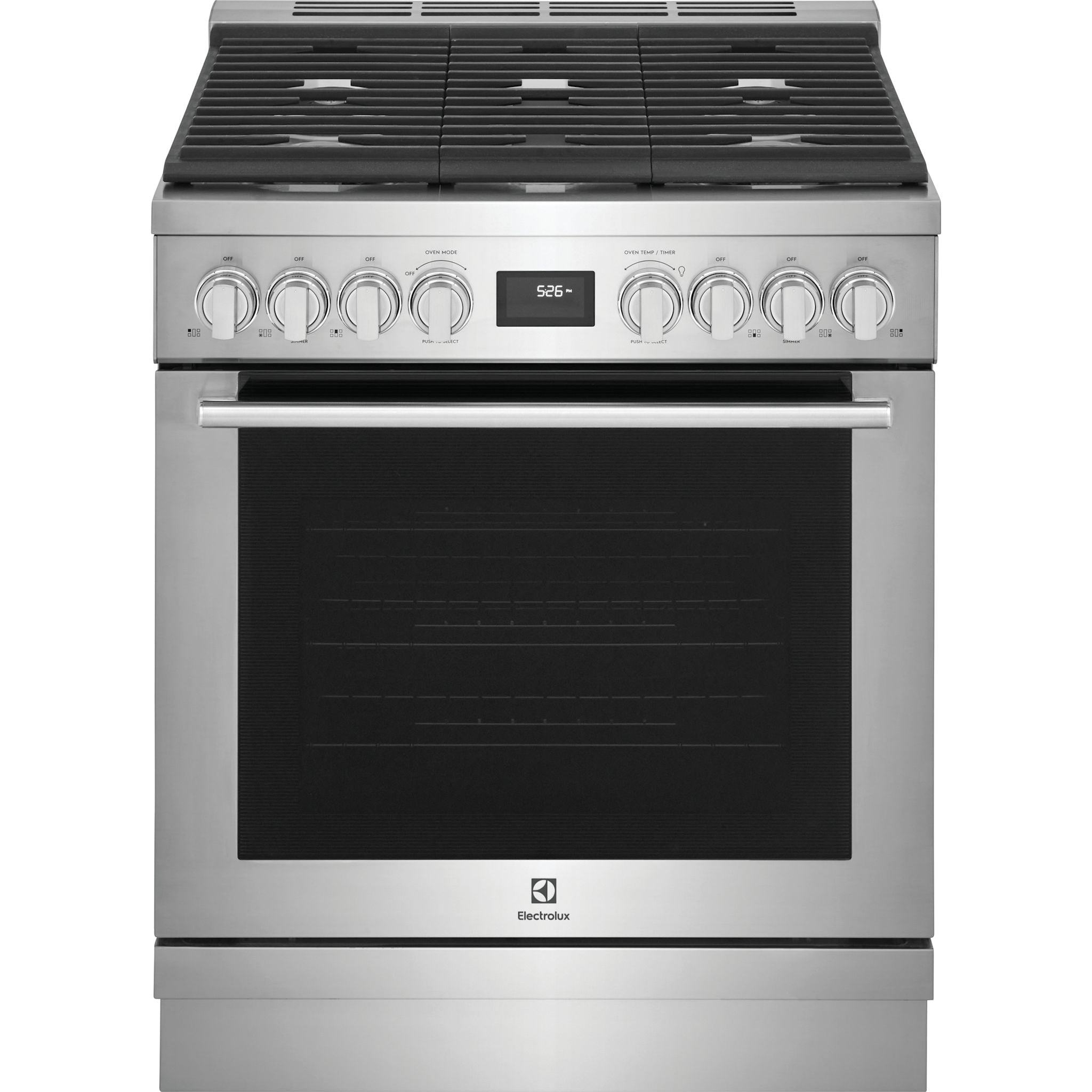 Cuisinière à gaz Electrolux 30 (ECFG3068AS) - Acier inoxydable