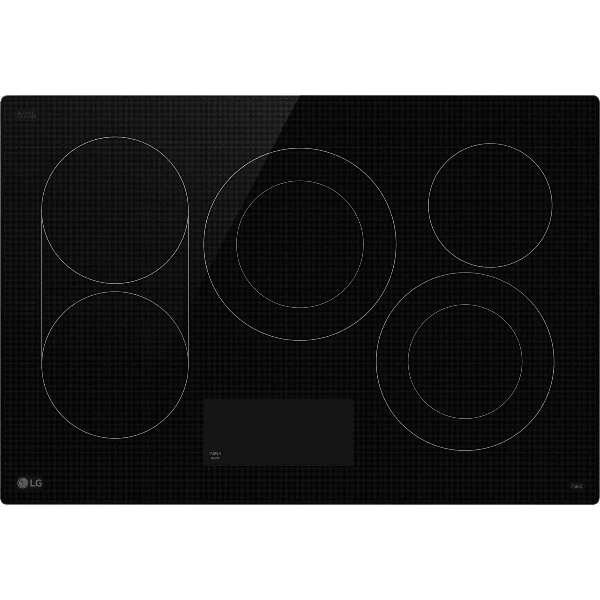 Table de cuisson LG 30 (CBEW3017BE) - Vitrocéramique noire