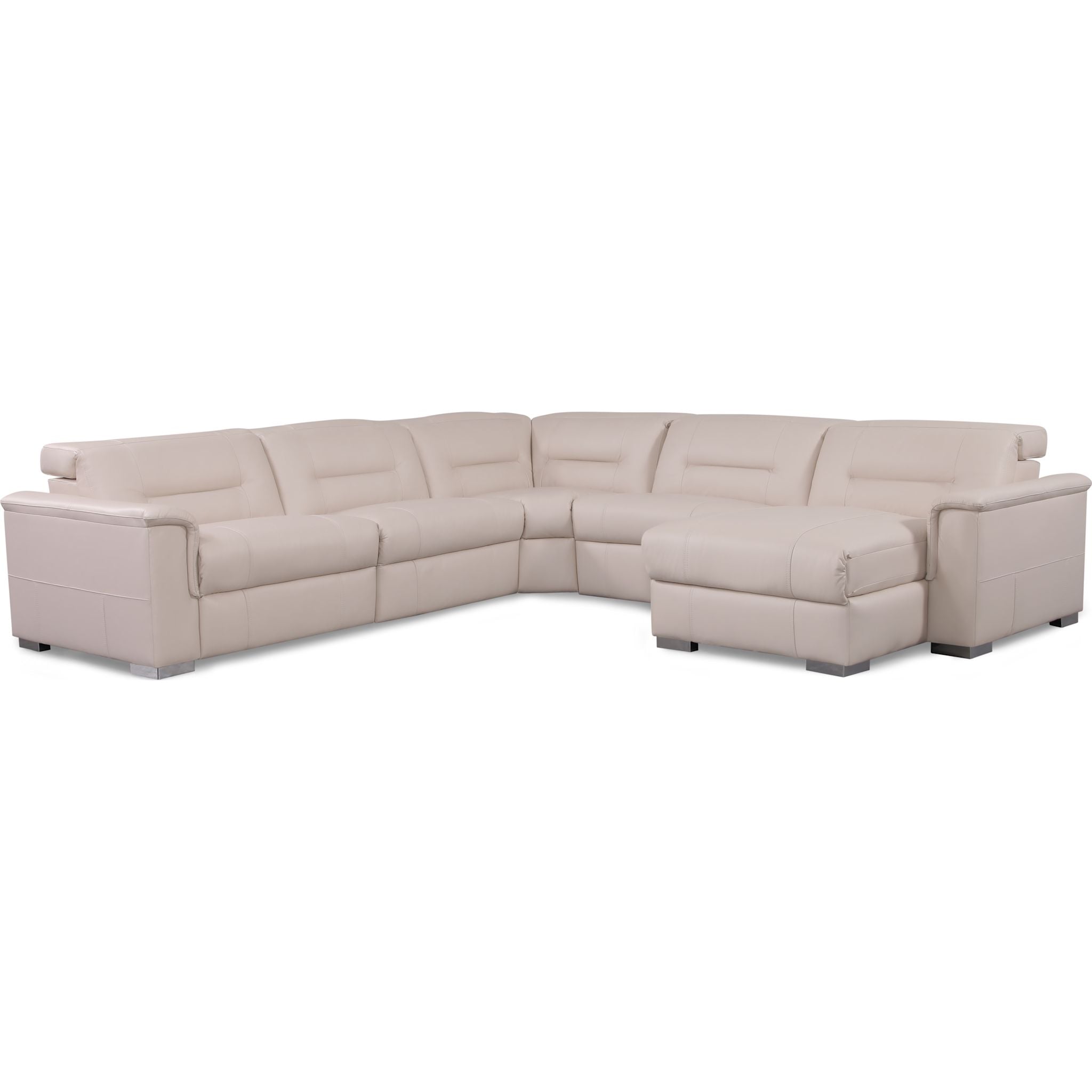 Canapé sectionnel inclinable électrique 5 pièces Keoni