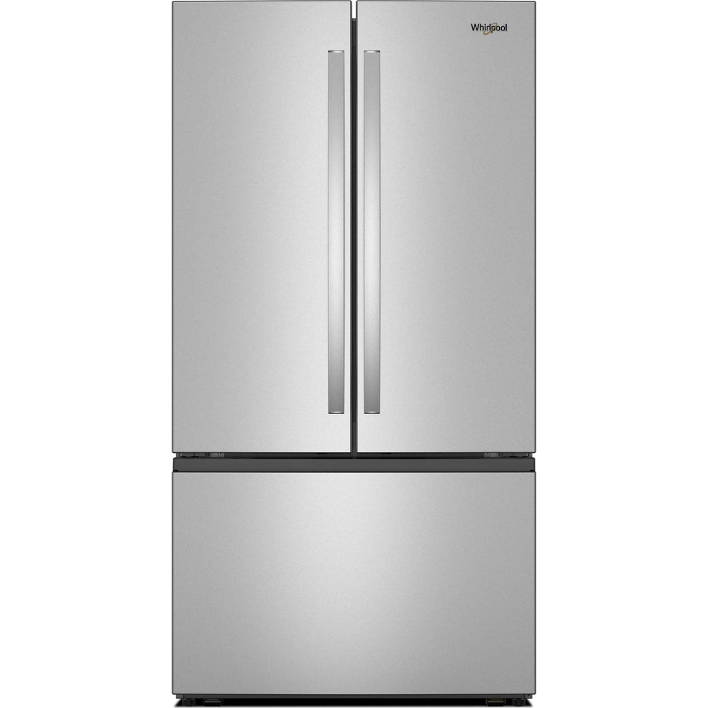 Réfrigérateur à portes françaises Whirlpool (WRFF3336SZ) - Acier inoxydable résistant aux traces de doigts
