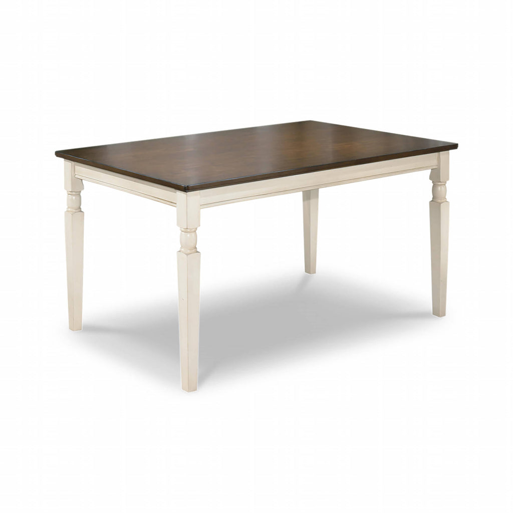 Table à manger Whitesburg - Marron/Blanc Cottage - (D583-25)