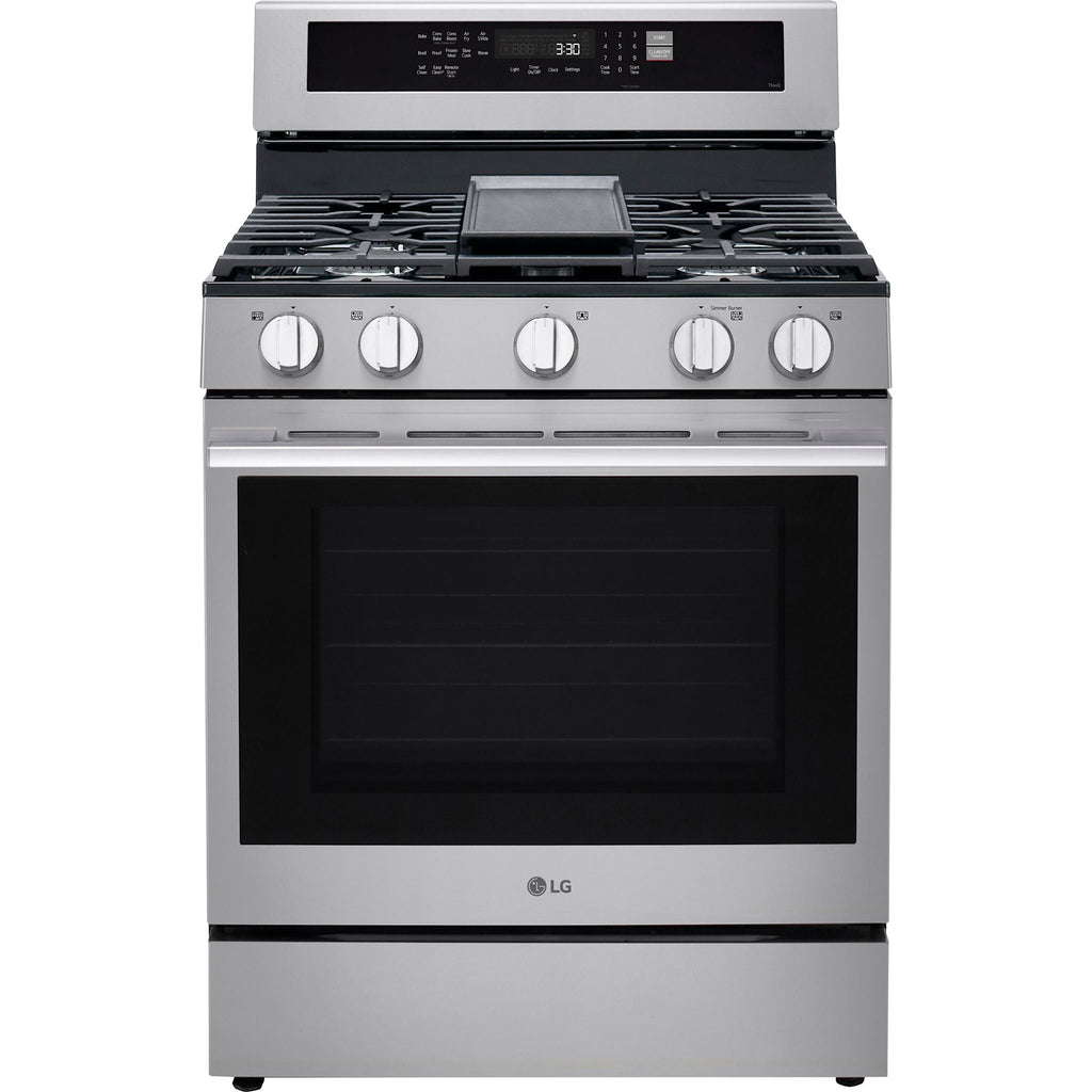 Cuisinière à gaz LG 30 (LRGN6325X) - PrintProof® Acier inoxydable
