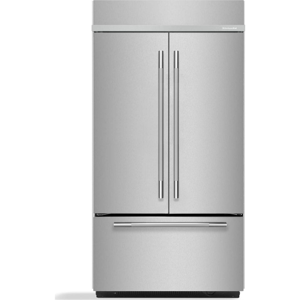 Réfrigérateur à portes françaises KitchenAid (KBFN542SPS) - Acier inoxydable avec finition PrintShield™