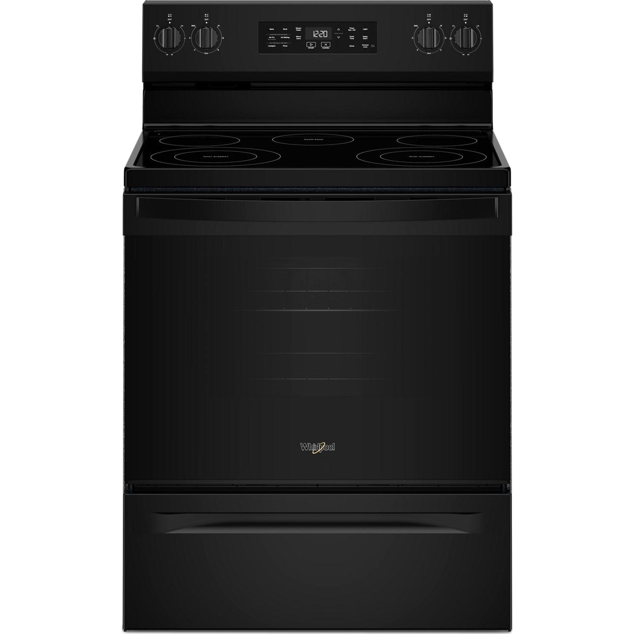 Cuisinière électrique Whirlpool 30 po (YWFES4530SB) - Noir