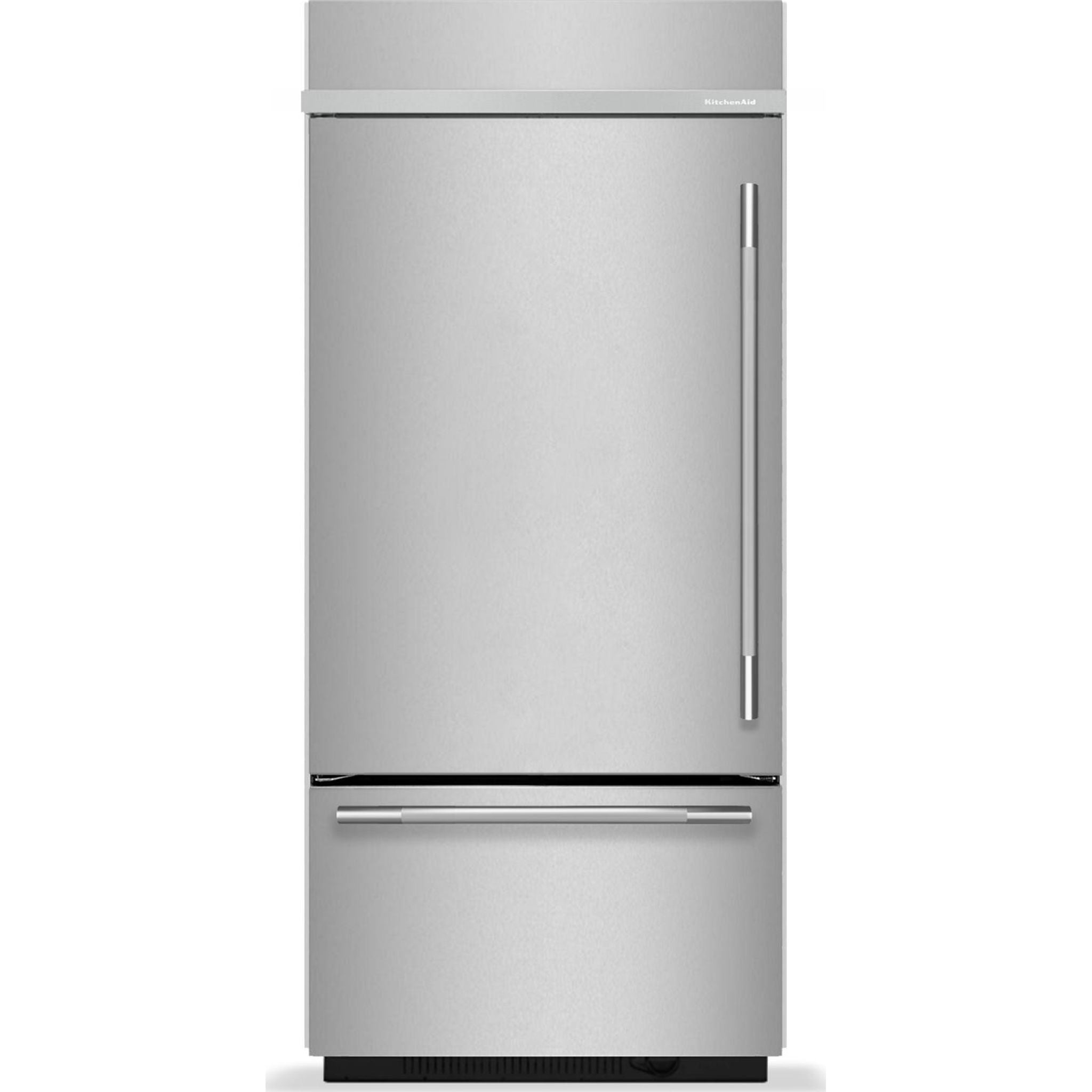 Réfrigérateur à congélateur inférieur KitchenAid (KBBL336SPS) - Acier inoxydable avec finition PrintShield™