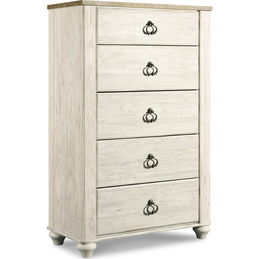 Coffre Willowton - Blanchi à la chaux