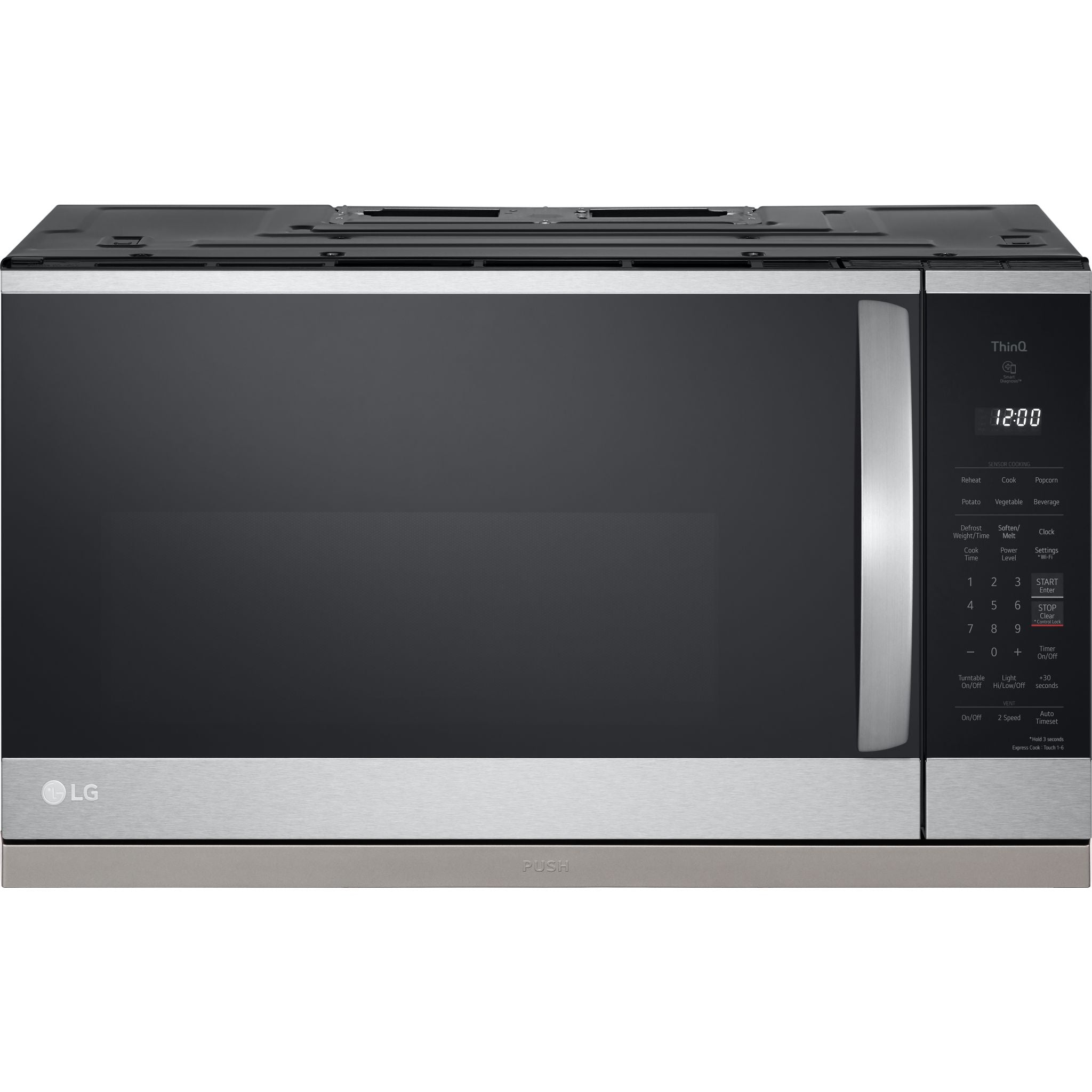 Micro-ondes LG OTR (MVEL2125F) - Acier inoxydable