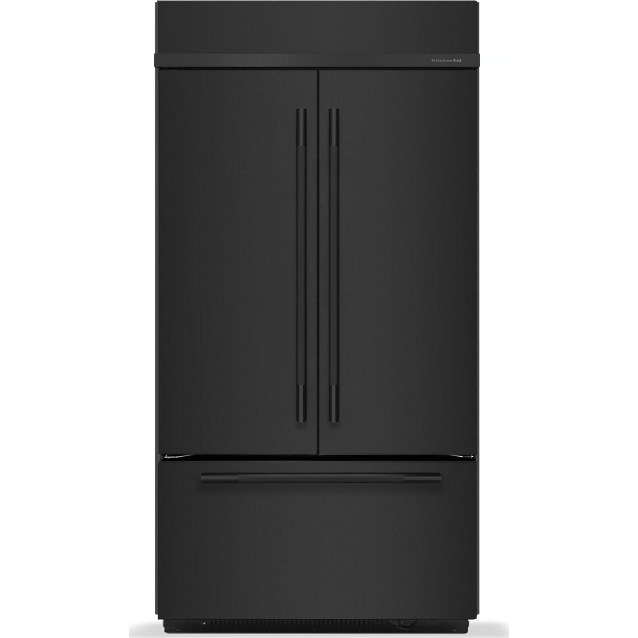 Réfrigérateur à portes françaises KitchenAid (KBFN542SBE) - Minerai noir