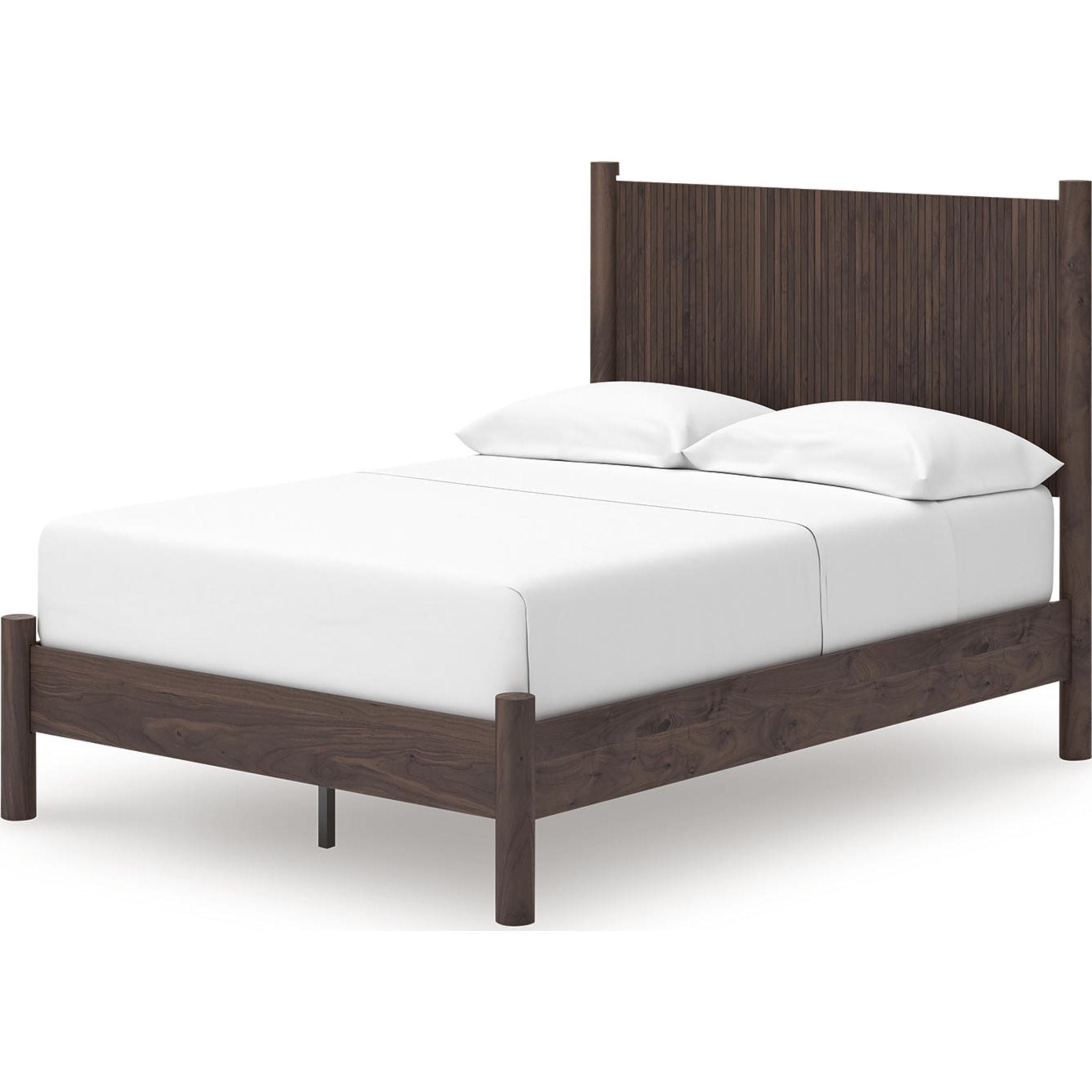 Lit plateforme Pamytta - Marron